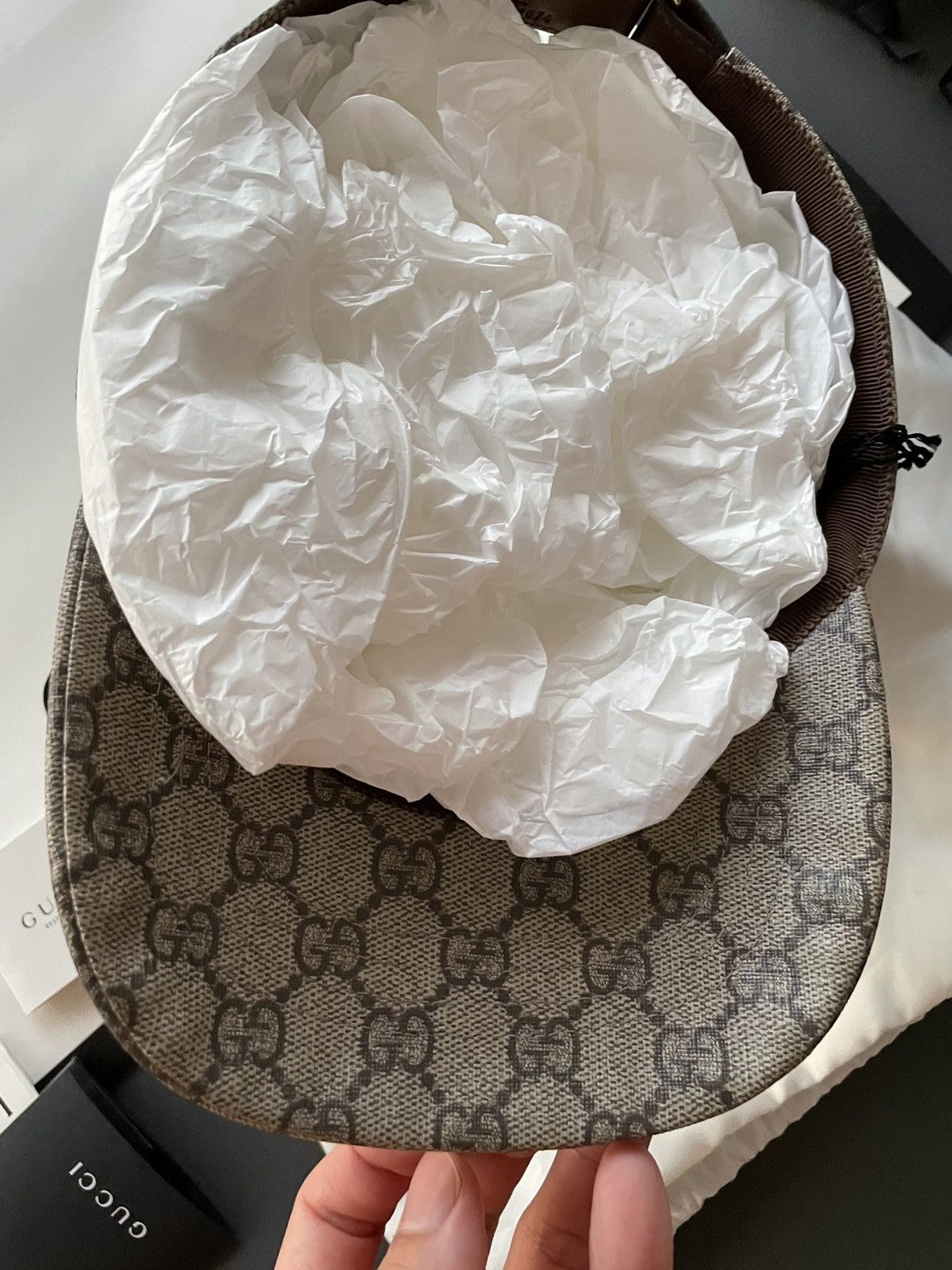Gucci Rare Brand New Super Runway Limited Edition GG Logo Hat Size ONE SIZE - 20 Thumbnail