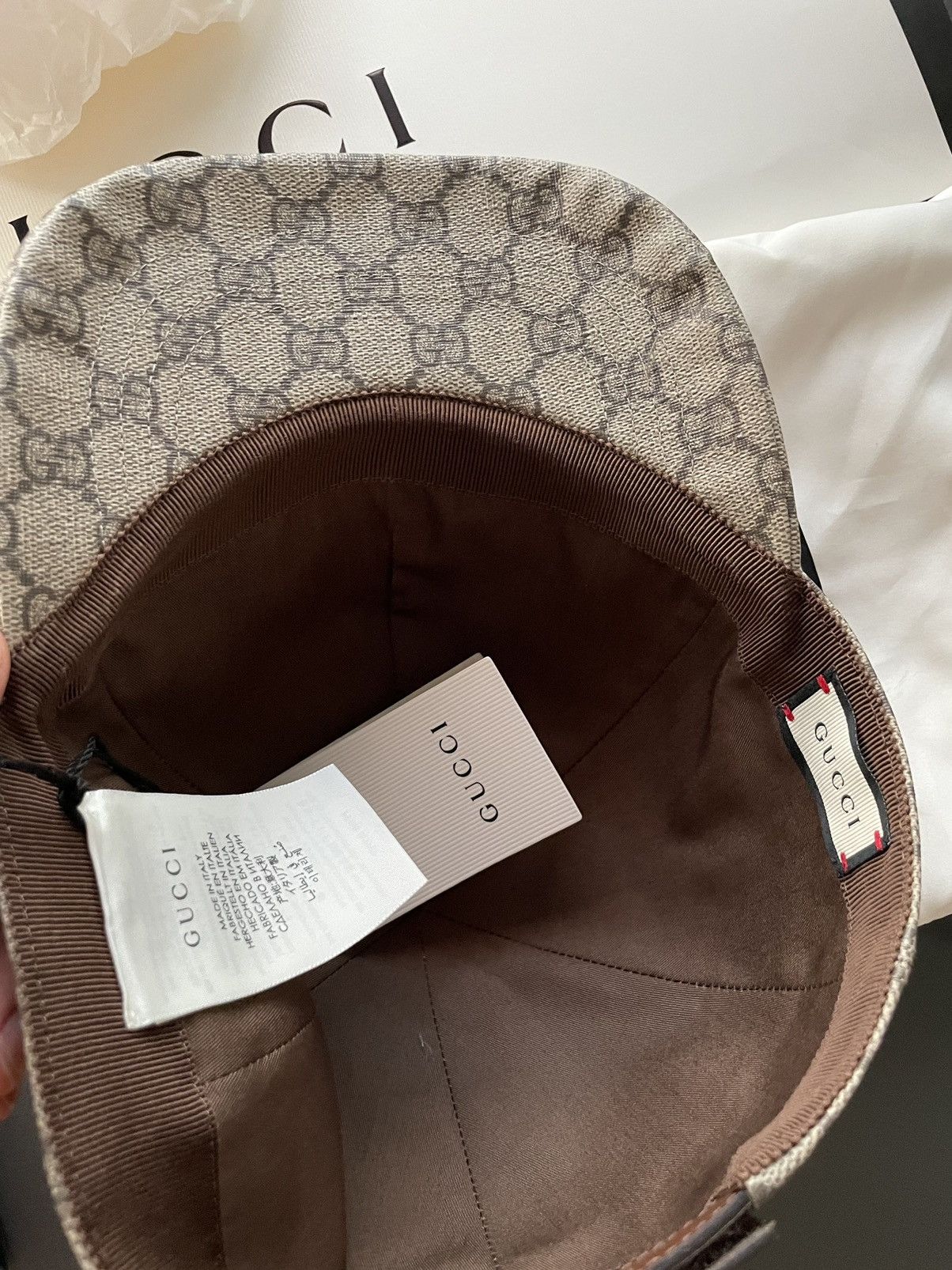 Gucci Rare Brand New Super Runway Limited Edition GG Logo Hat Size ONE SIZE - 15 Thumbnail