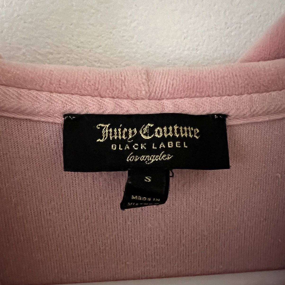 Juicy Couture Baby Pink Velour Tracksuit Size S / US 4 / IT 40 - 2 Thumbnail