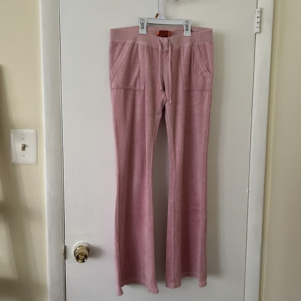 Juicy Couture Baby Pink Velour Tracksuit Size S / US 4 / IT 40 - 5 Thumbnail