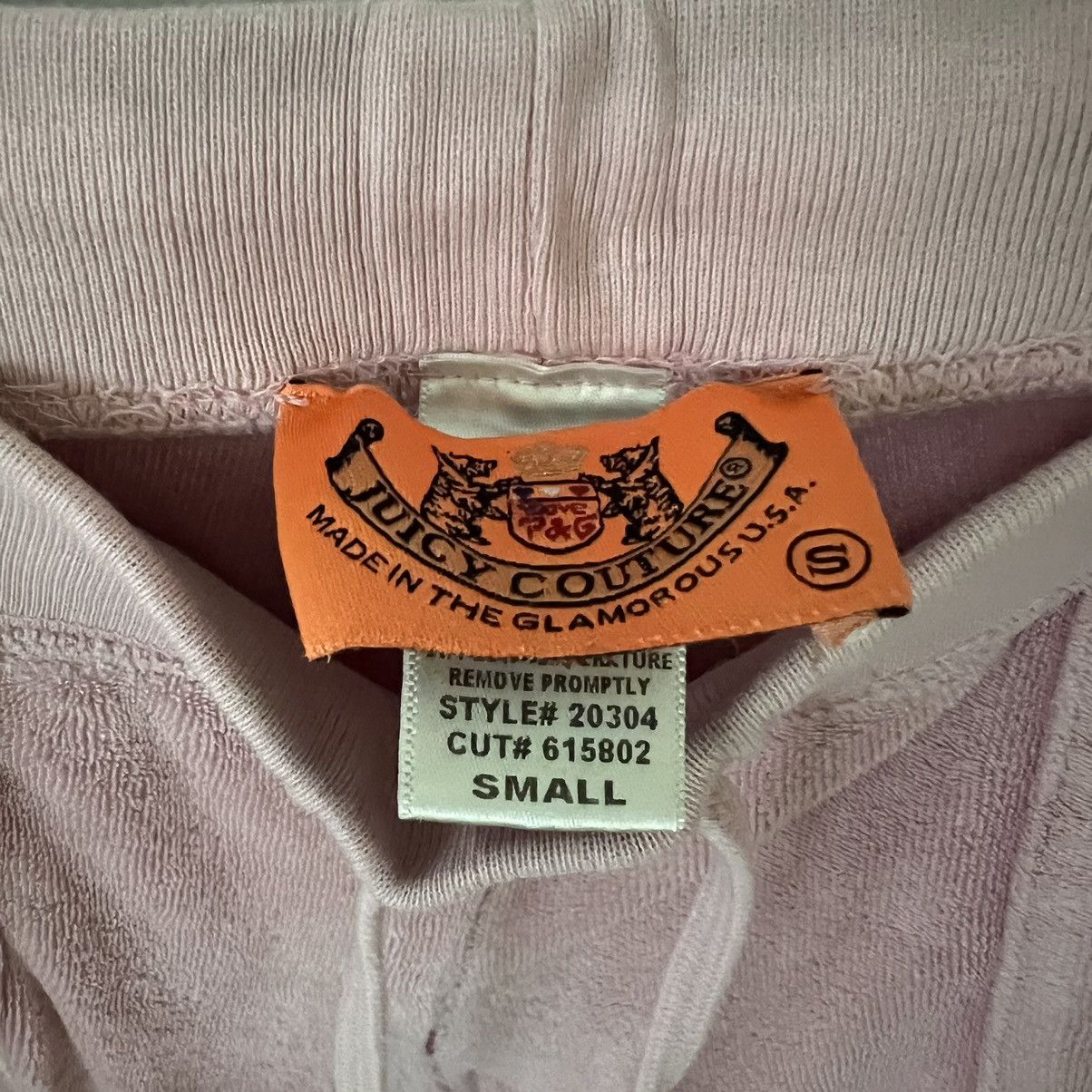 Juicy Couture Baby Pink Velour Tracksuit Size S / US 4 / IT 40 - 6 Thumbnail