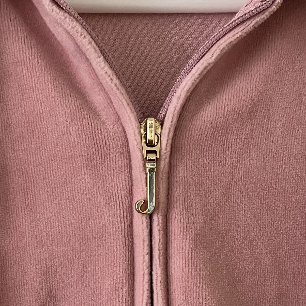 Juicy Couture Baby Pink Velour Tracksuit Size S / US 4 / IT 40 - 3 Thumbnail