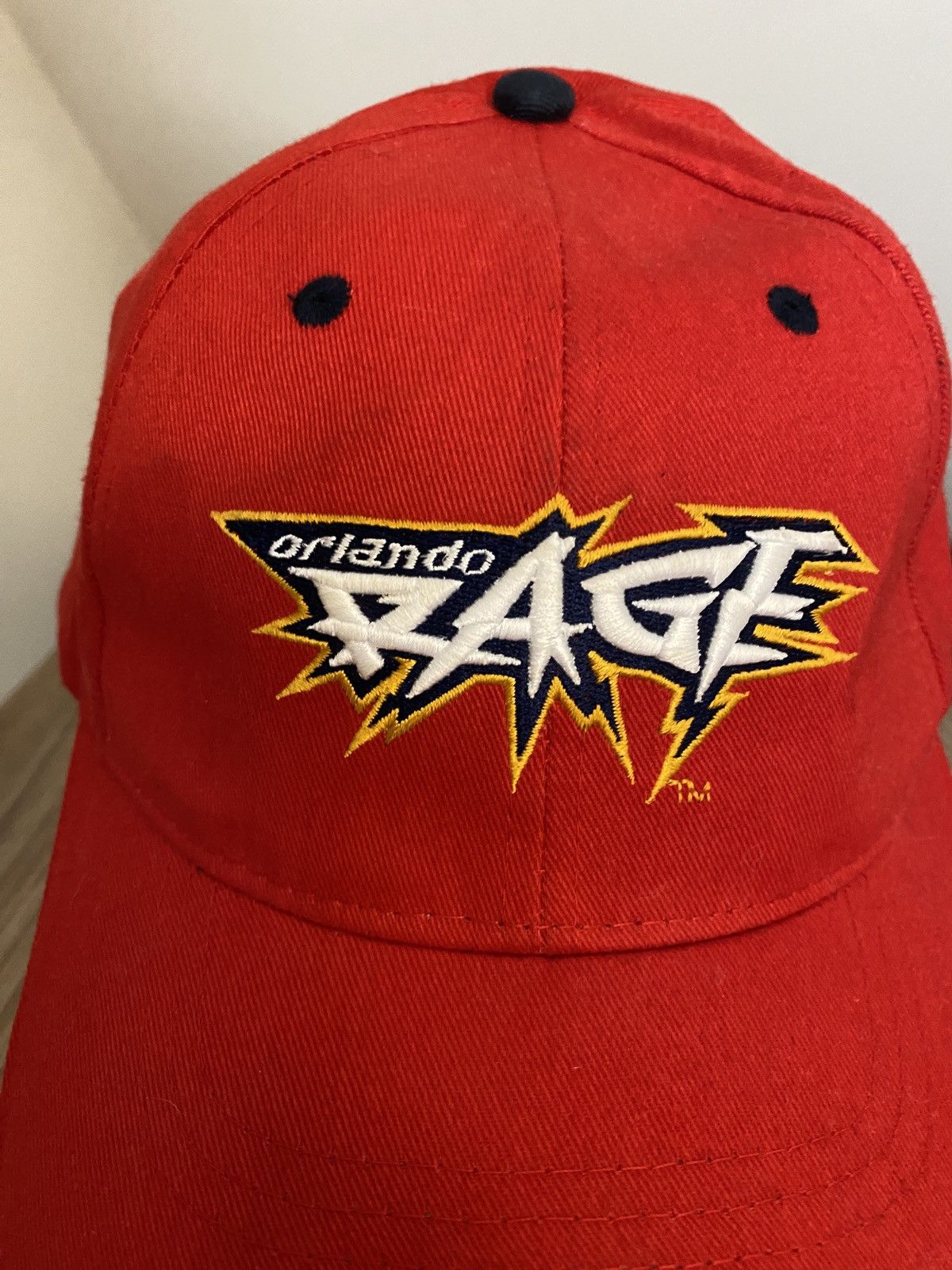 NFL Vintage Y2K Orlando Rage XFL Strapback Hat Cap Size ONE SIZE - 4 Thumbnail