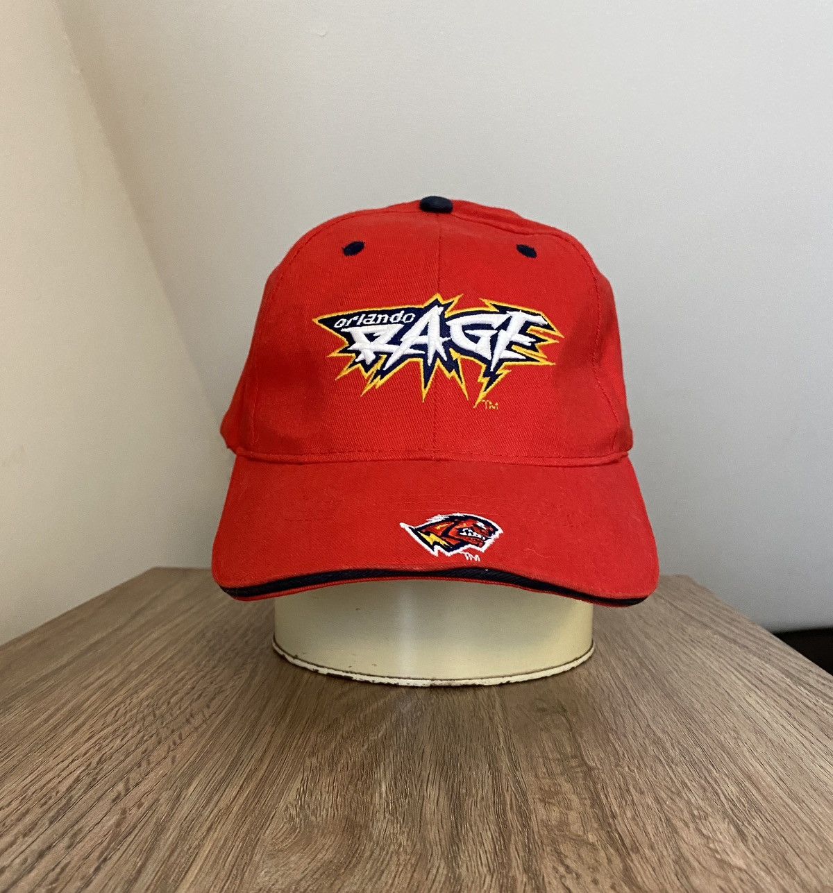 NFL Vintage Y2K Orlando Rage XFL Strapback Hat Cap Size ONE SIZE - 1 Thumbnail