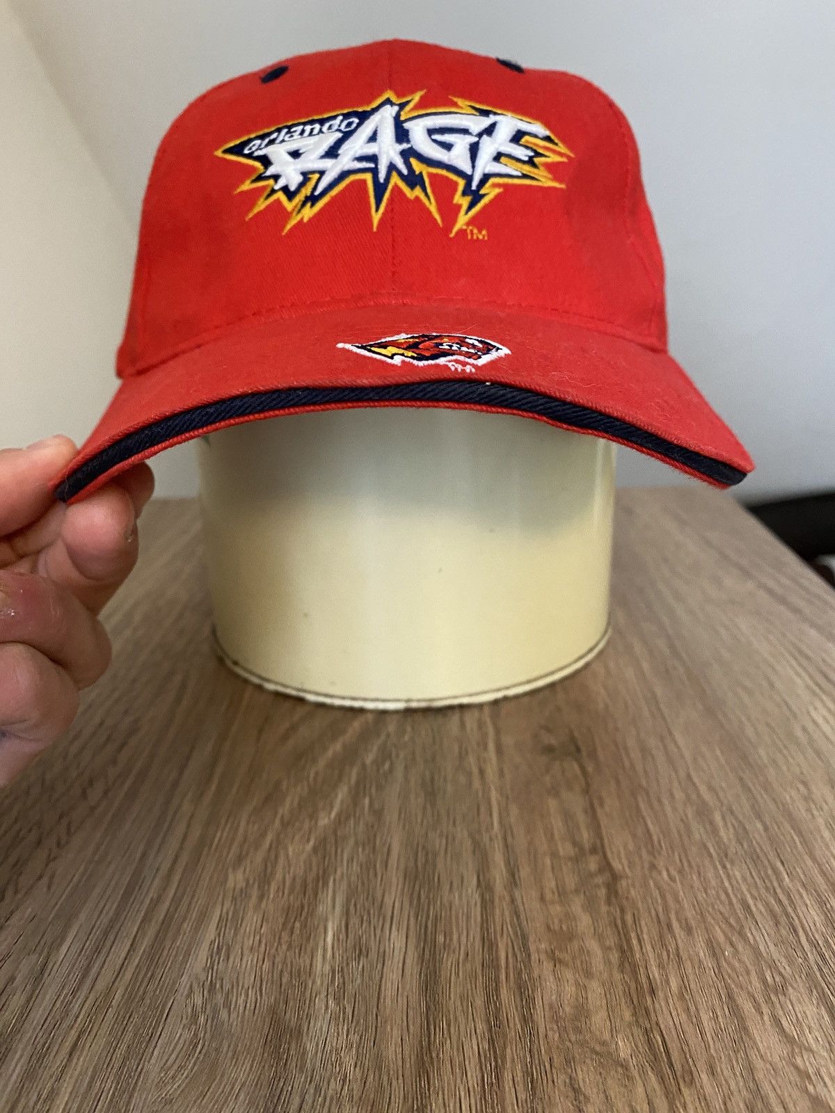 NFL Vintage Y2K Orlando Rage XFL Strapback Hat Cap Size ONE SIZE - 3 Thumbnail