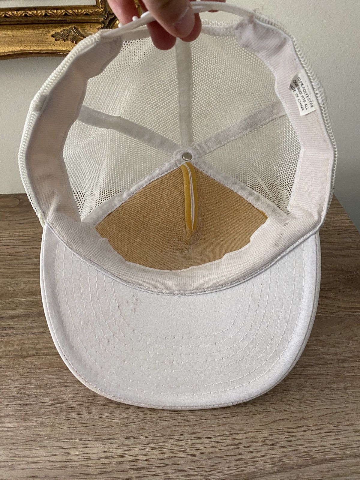 Vintage Vintage 80’s Schmidt’s Beer Golf Trucker Hat Snap Back Cap Size ONE SIZE - 12 Thumbnail