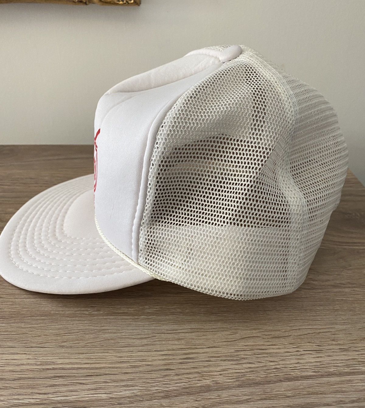 Vintage Vintage 80’s Schmidt’s Beer Golf Trucker Hat Snap Back Cap Size ONE SIZE - 7 Thumbnail