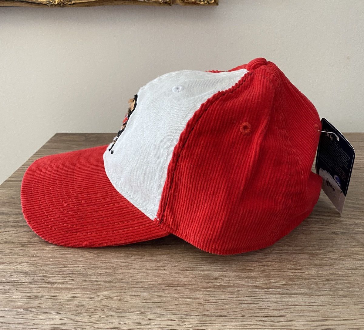 NCAA NWT Y2K’s University Maryland Terps Corduroy Strapback Hat Size ONE SIZE - 7 Thumbnail