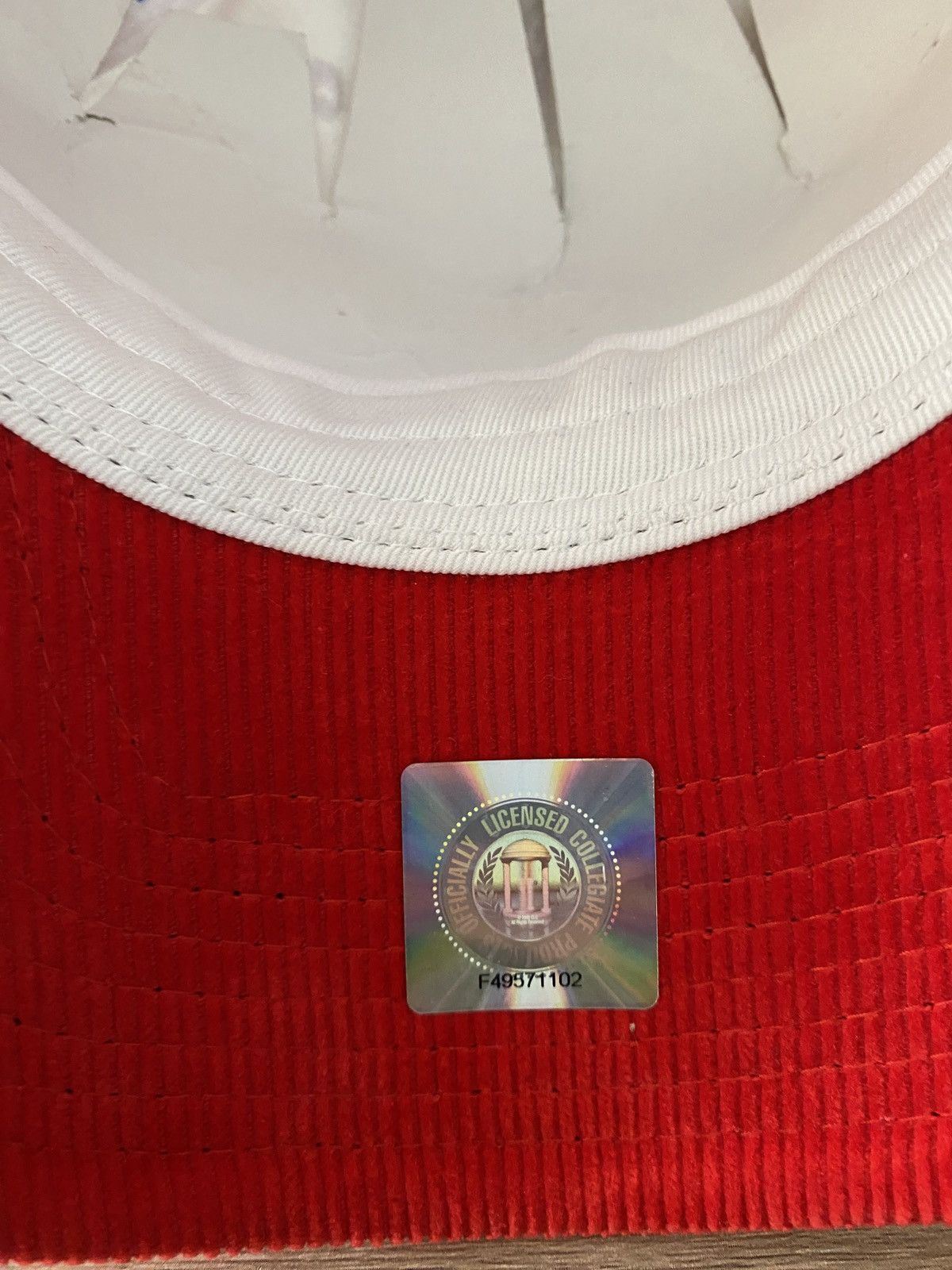 NCAA NWT Y2K’s University Maryland Terps Corduroy Strapback Hat Size ONE SIZE - 16 Thumbnail