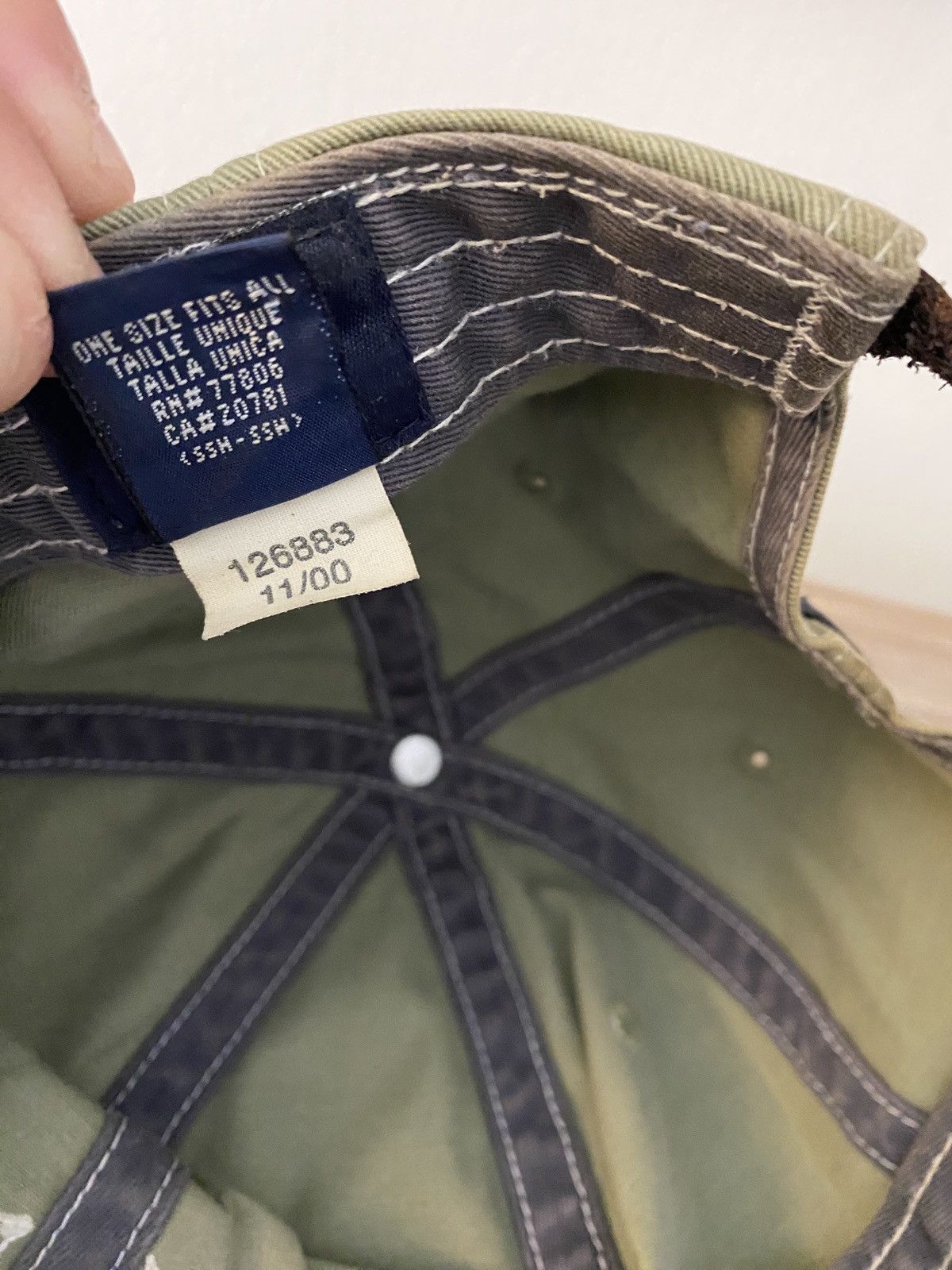 Tommy Hilfiger Vintage Y2K Tommy Hilfiger Sun Faded Dad Hat Strapback Cap Size ONE SIZE - 14 Thumbnail