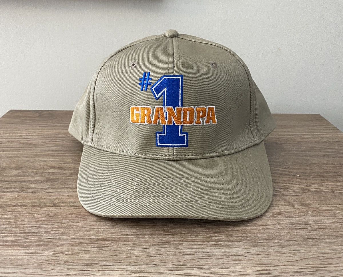 Vintage Vintage Y2K’s #1 Grandpa Snap Back Hat Cap Size ONE SIZE - 1 Thumbnail