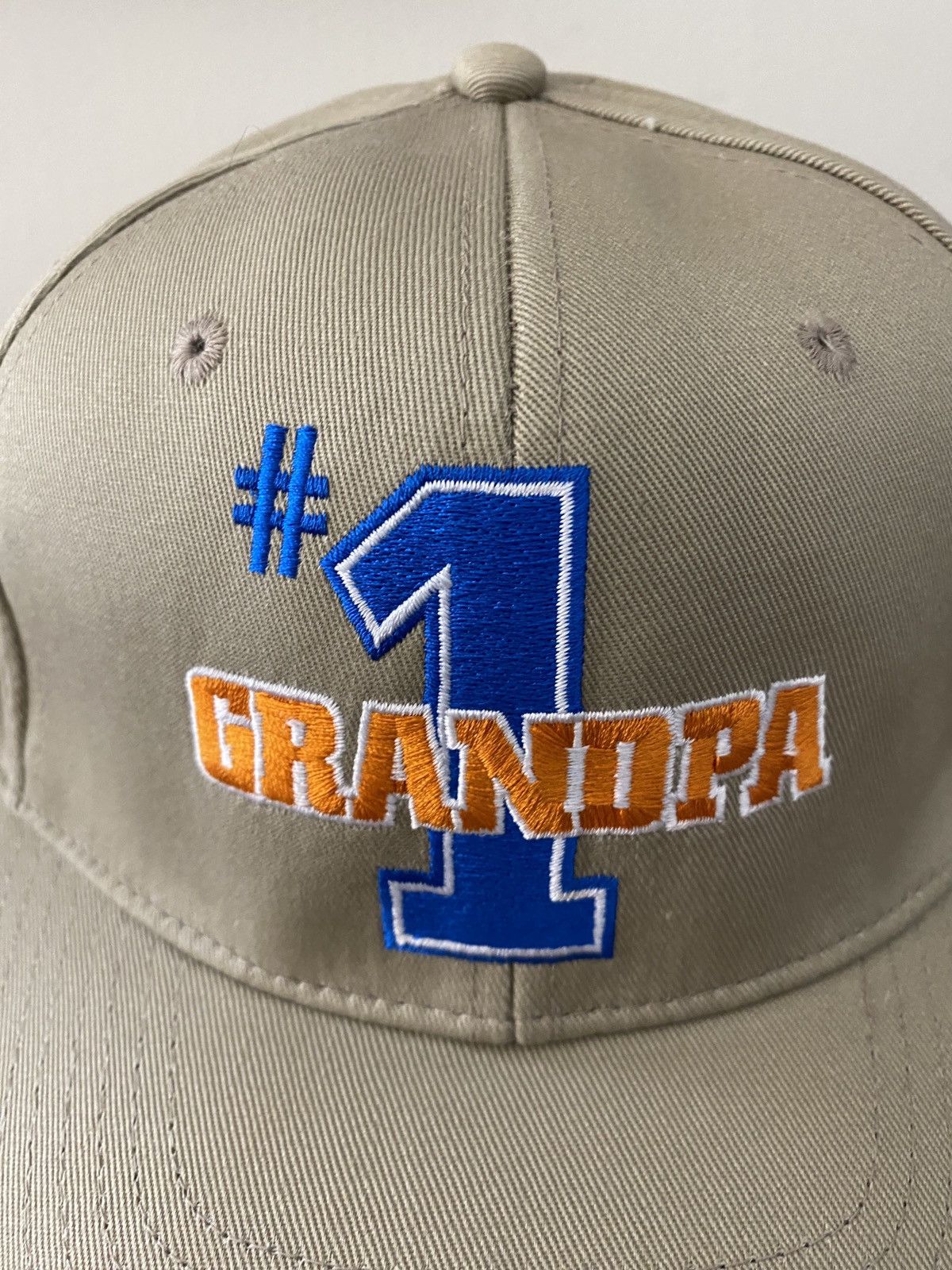 Vintage Vintage Y2K’s #1 Grandpa Snap Back Hat Cap Size ONE SIZE - 2 Thumbnail