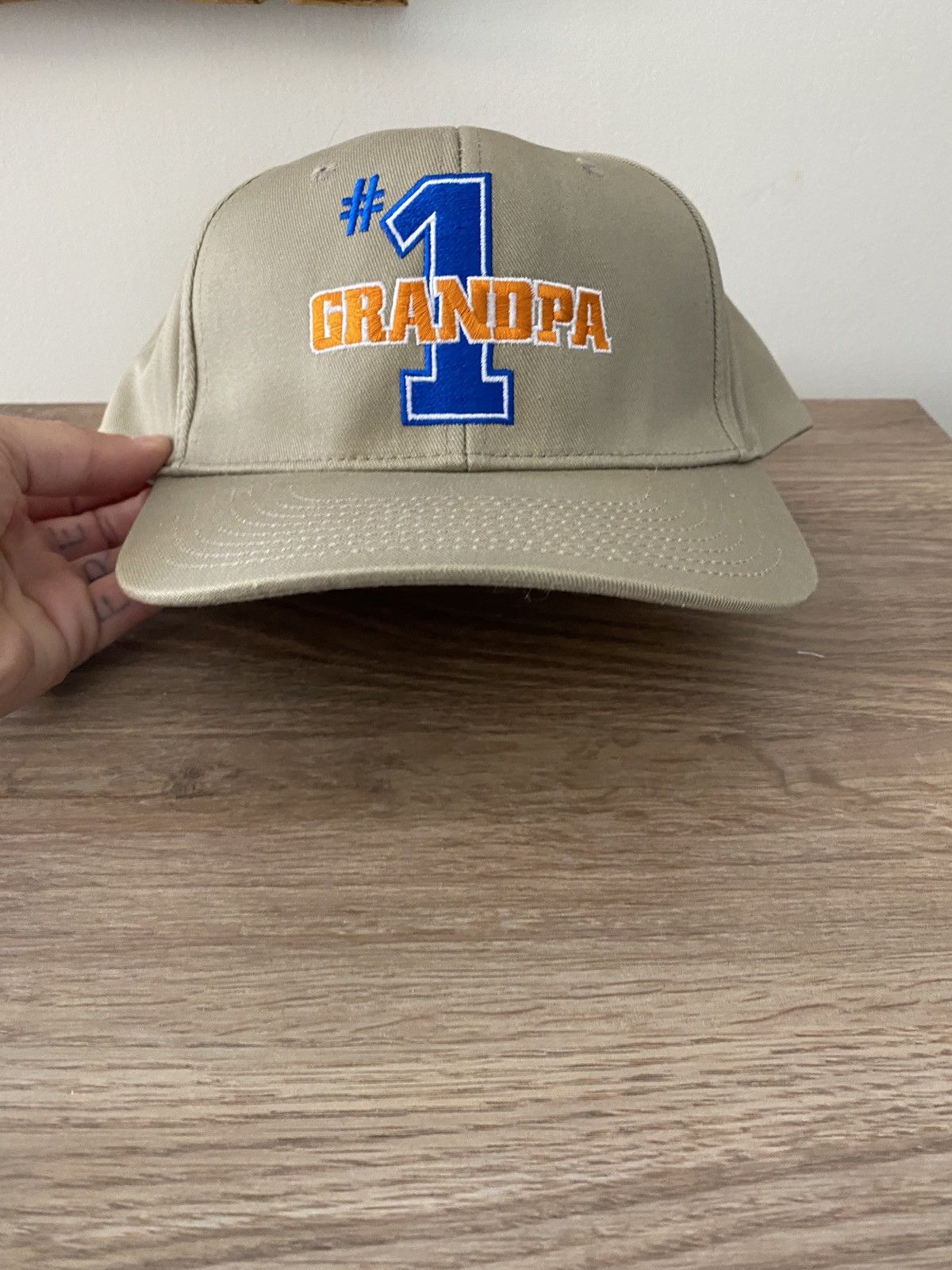 Vintage Vintage Y2K’s #1 Grandpa Snap Back Hat Cap Size ONE SIZE - 4 Thumbnail