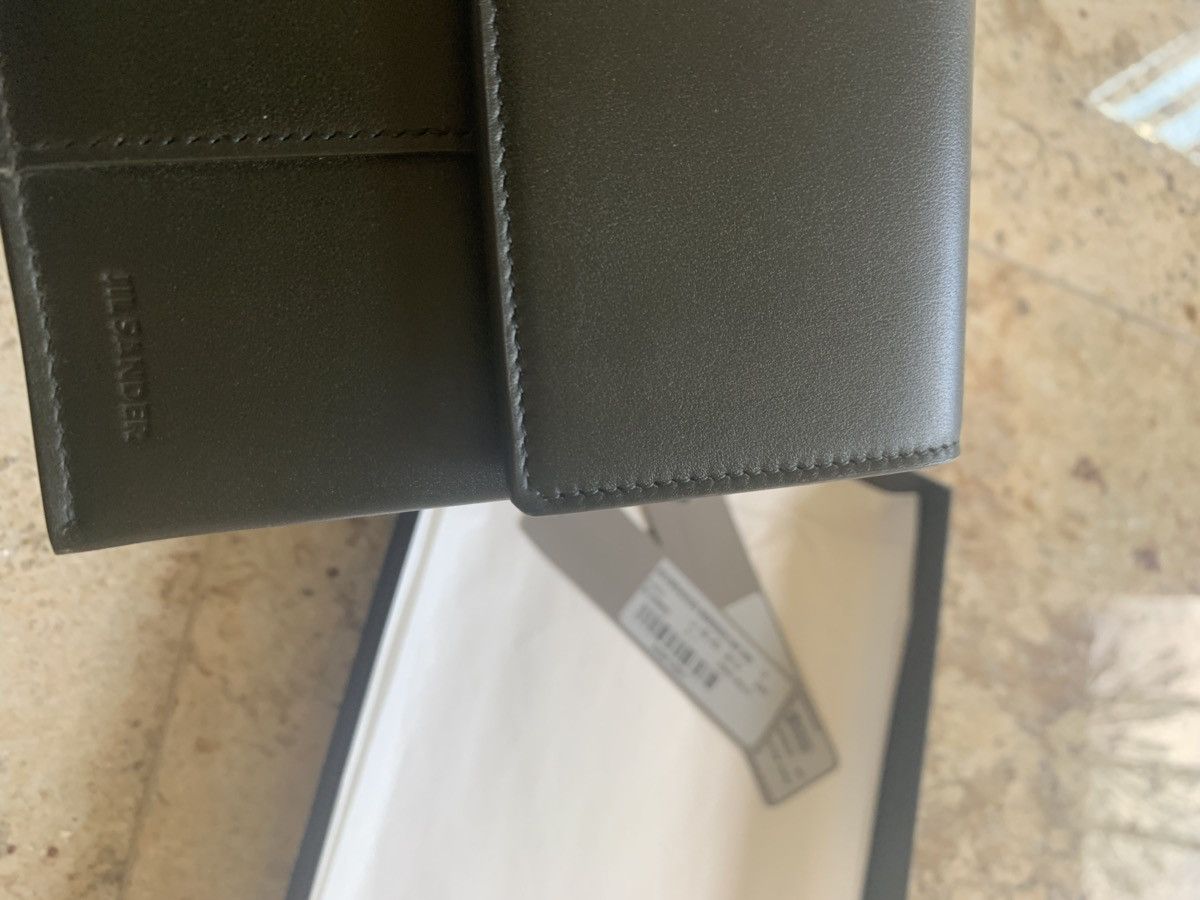 Jil Sander Travel Wallet in Black Leather Size ONE SIZE - 2 Thumbnail