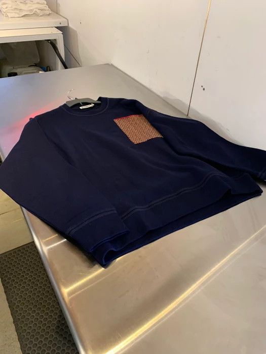 Jil Sander Sweater CN LS With Multicolor Pocket Size US XL / EU 56 / 4 - 1 Thumbnail
