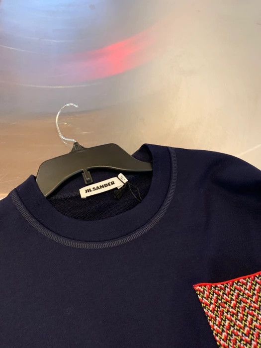Jil Sander Sweater CN LS With Multicolor Pocket Size US XL / EU 56 / 4 - 2 Thumbnail