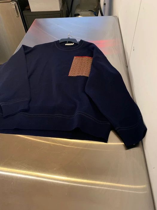 Jil Sander Sweater CN LS With Multicolor Pocket Size US XL / EU 56 / 4 - 9 Thumbnail