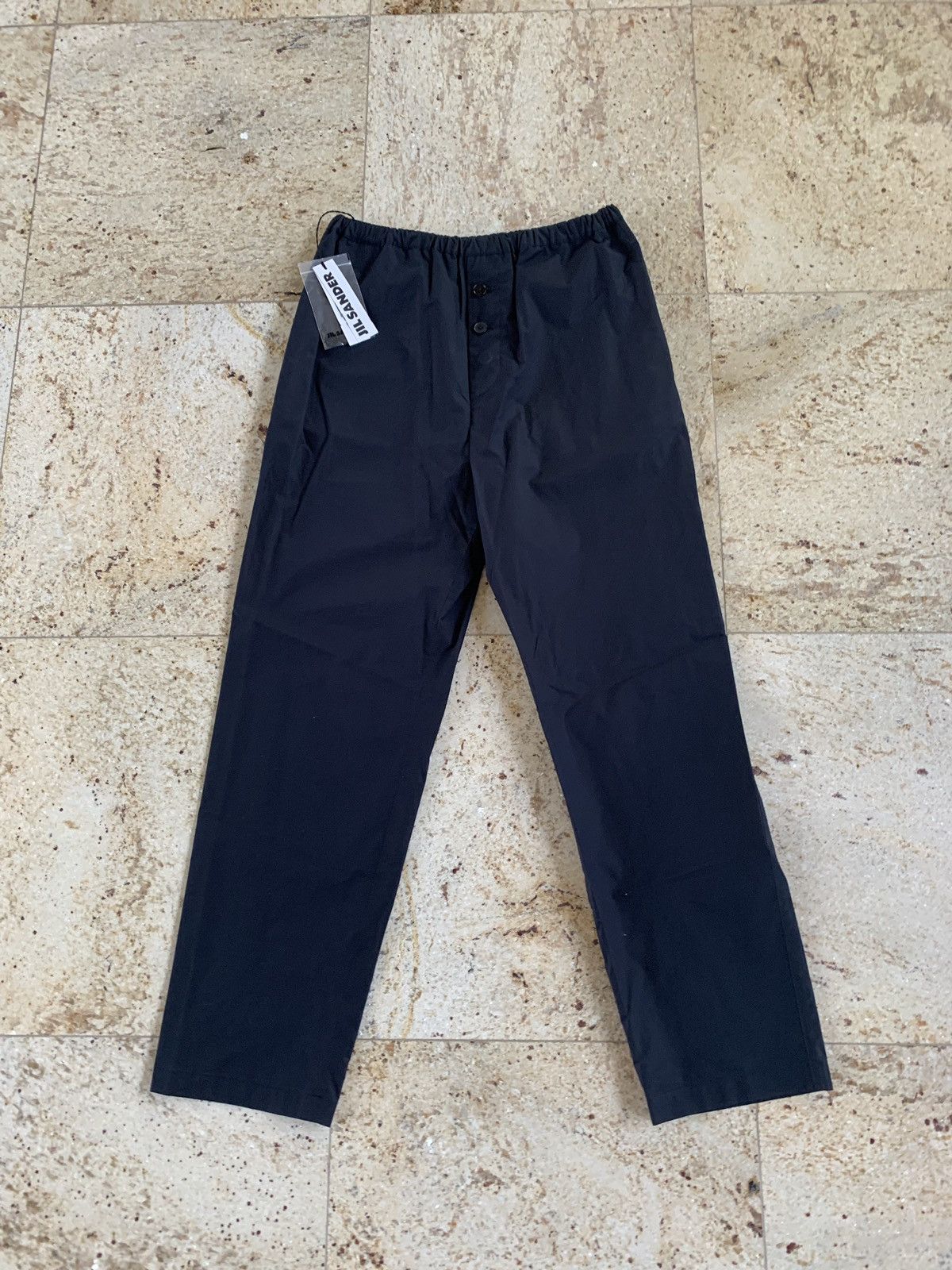 Jil Sander Ross S.21 Casual Pants in Navy Size US 30 / EU 46 - 6 Thumbnail