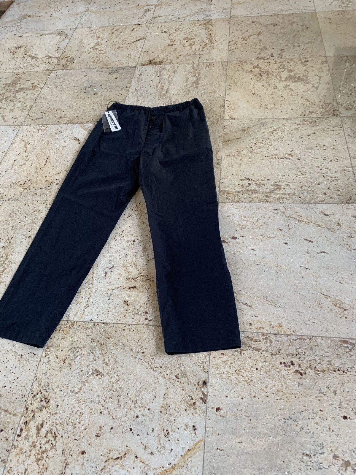 Jil Sander Ross S.21 Casual Pants in Navy Size US 30 / EU 46 - 7 Thumbnail