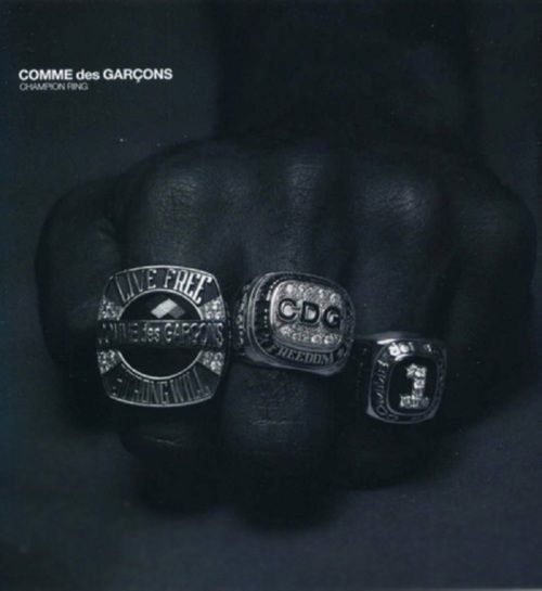 Comme des store garcons champion rings