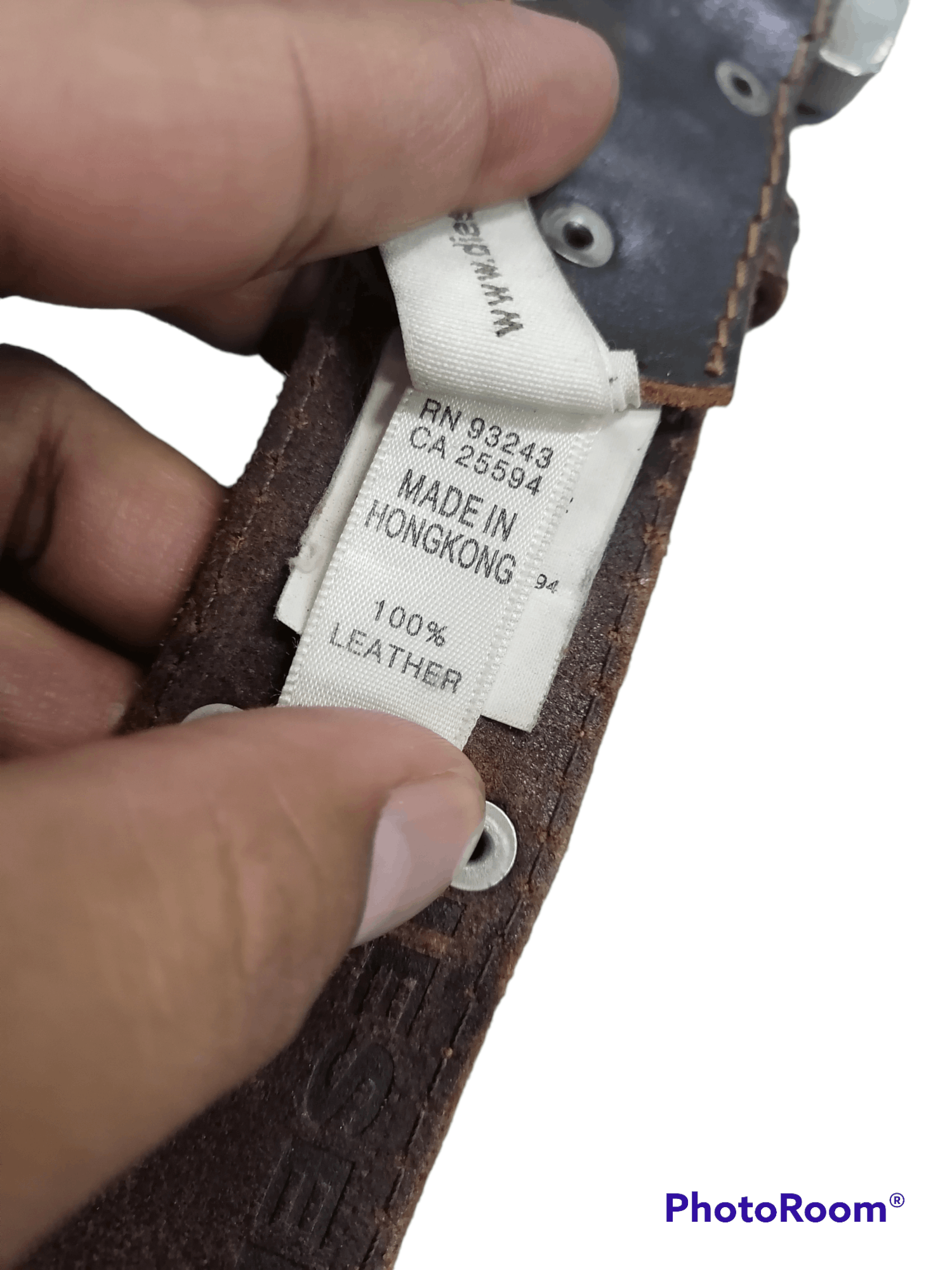 Diesel Rare Diesel Spell Out Buckle Studded Leather Belts Size ONE SIZE - 8 Thumbnail