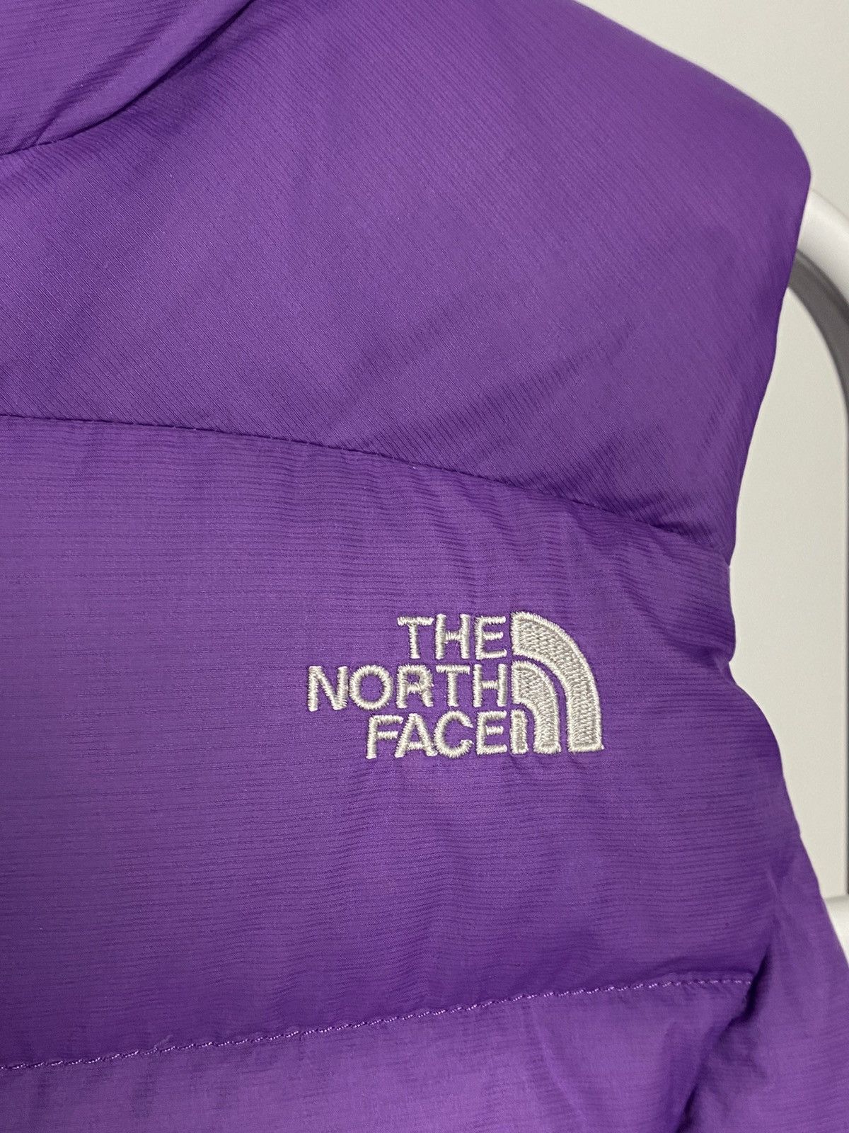 The North Face × Vintage The North Face vintage Purple puffer vest 700 nuptse Size XS / US 0-2 / IT 36-38 - 3 Thumbnail