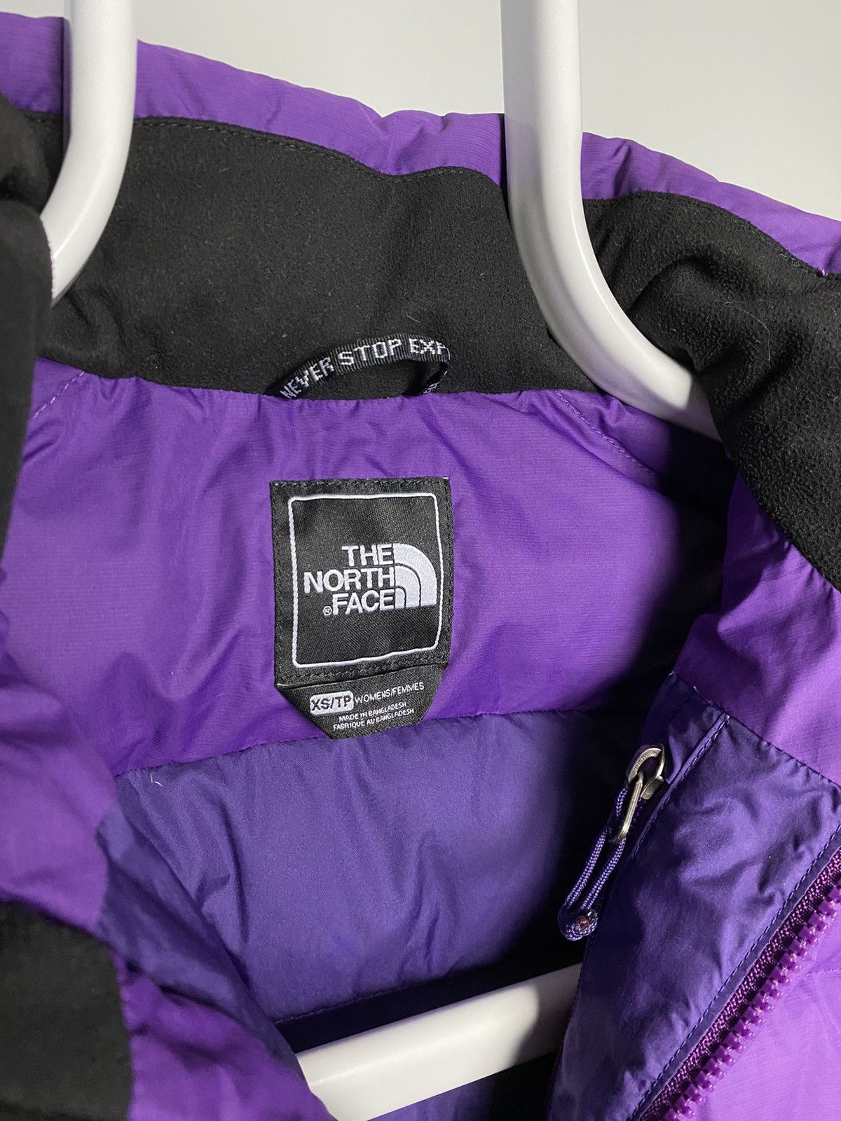 The North Face × Vintage The North Face vintage Purple puffer vest 700 nuptse Size XS / US 0-2 / IT 36-38 - 7 Thumbnail