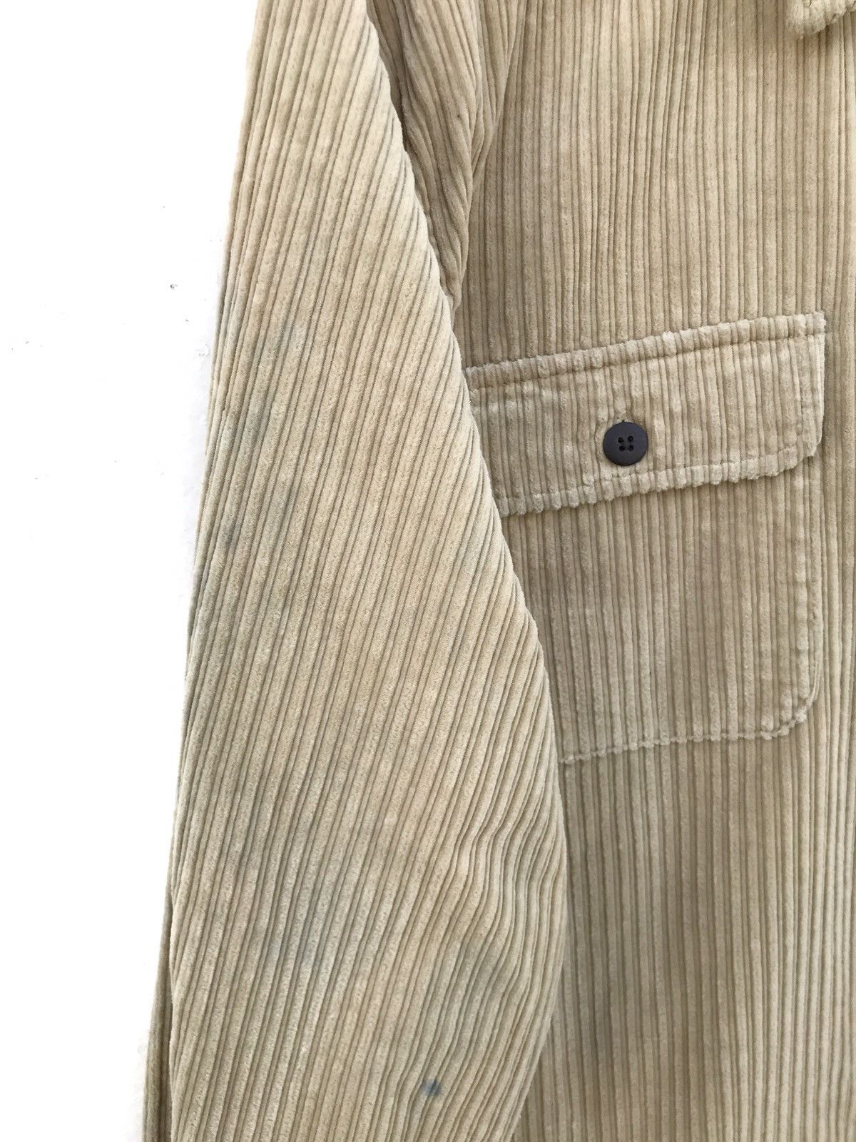 Vintage Vintage Lucky Strike Corduroy Zipper Jacket Size US L / EU 52-54 / 3 - 6 Thumbnail