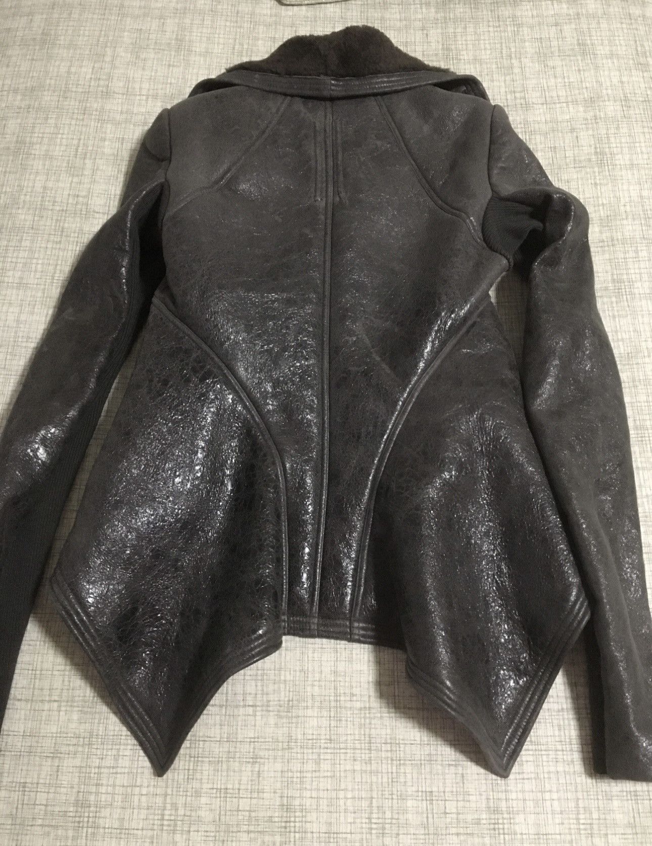 Rick Owens Rick Owens Leather fur jacket Size M / US 6-8 / IT 42-44 - 3 Thumbnail