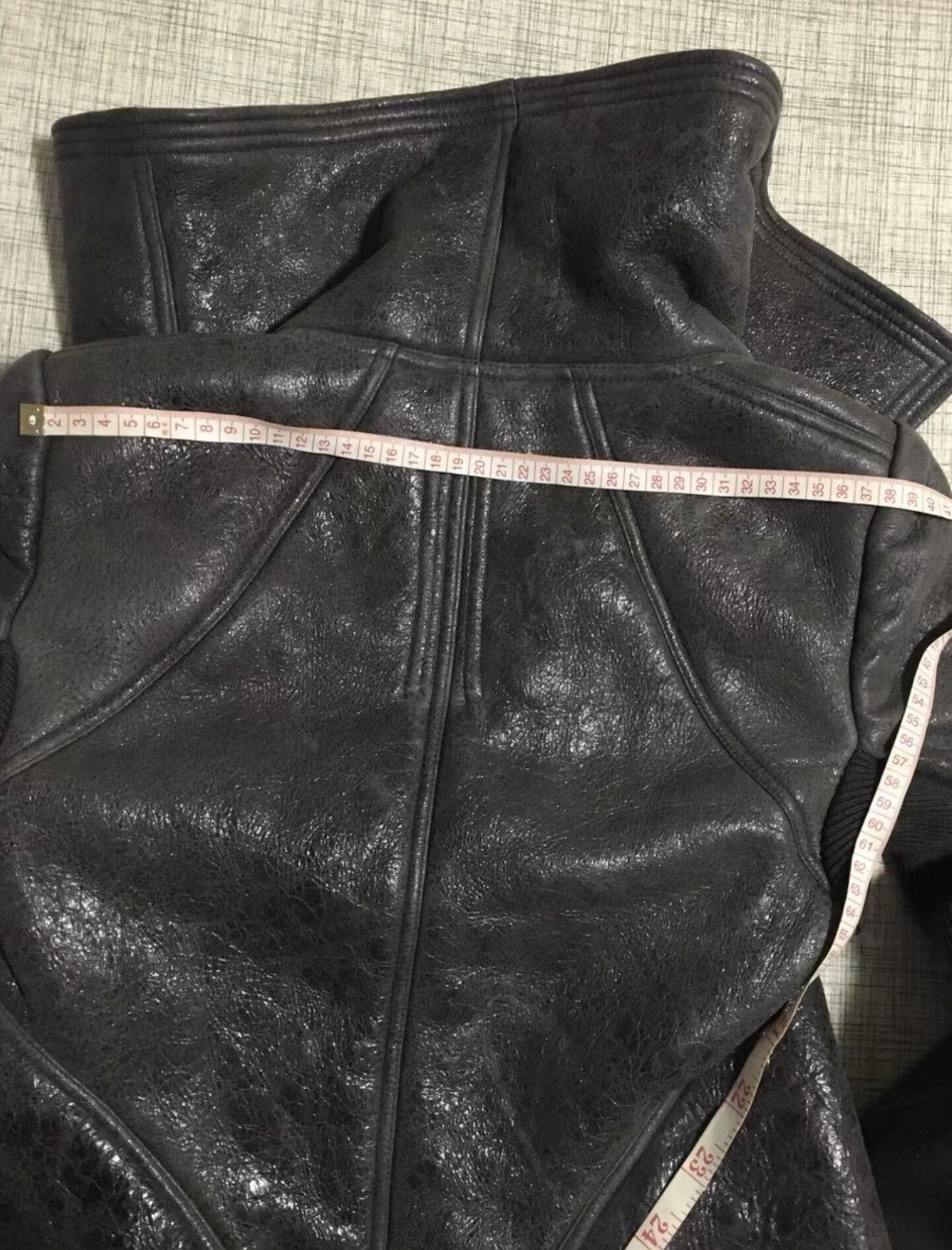 Rick Owens Rick Owens Leather fur jacket Size M / US 6-8 / IT 42-44 - 9 Thumbnail