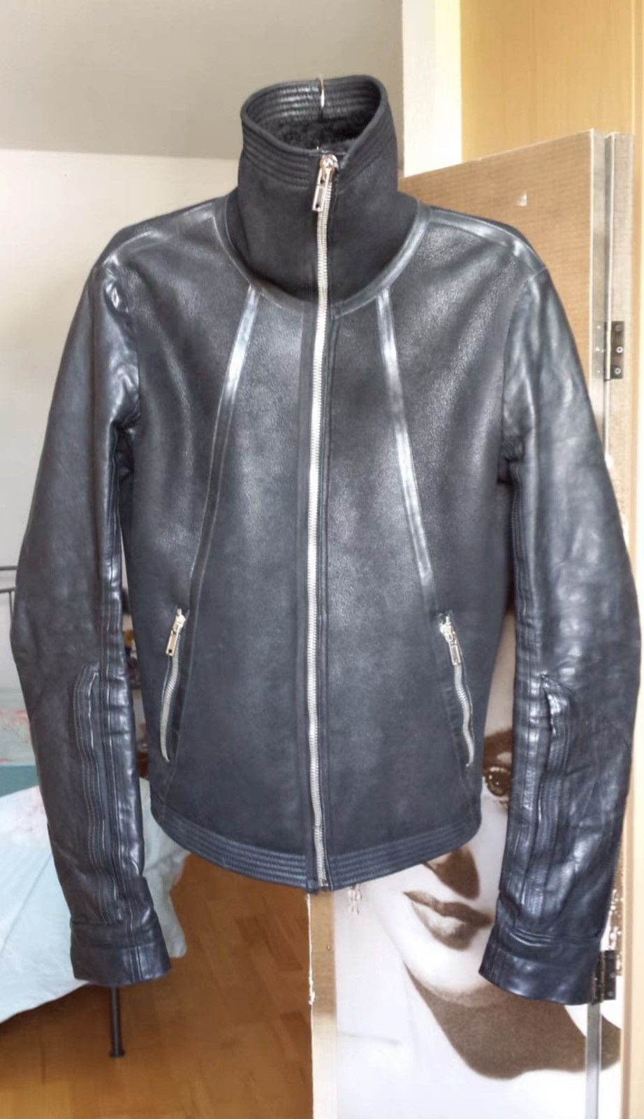 Rick Owens Rick owens shearling lamb skin fur jacket Size US S / EU 44-46 / 1 - 2 Thumbnail