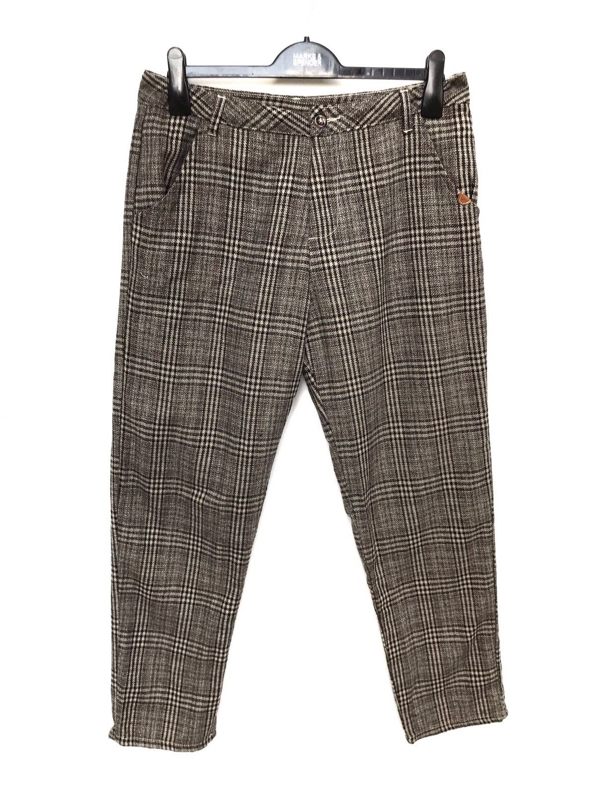 Japanese Brand Japanese Brand Soulberry Checkered Wool Pants Size US 31 - 1 Thumbnail