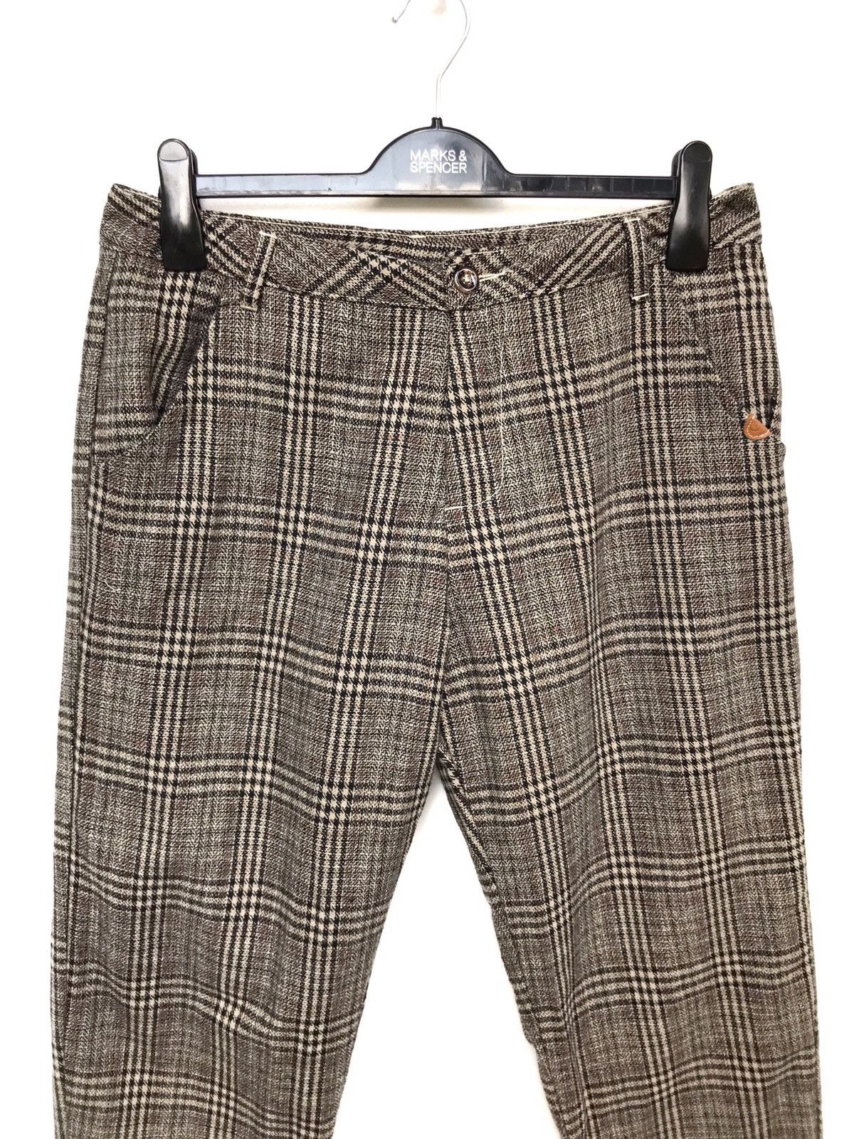 Japanese Brand Japanese Brand Soulberry Checkered Wool Pants Size US 31 - 3 Thumbnail