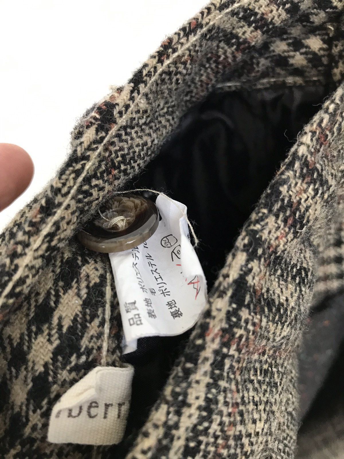 Japanese Brand Japanese Brand Soulberry Checkered Wool Pants Size US 31 - 5 Thumbnail
