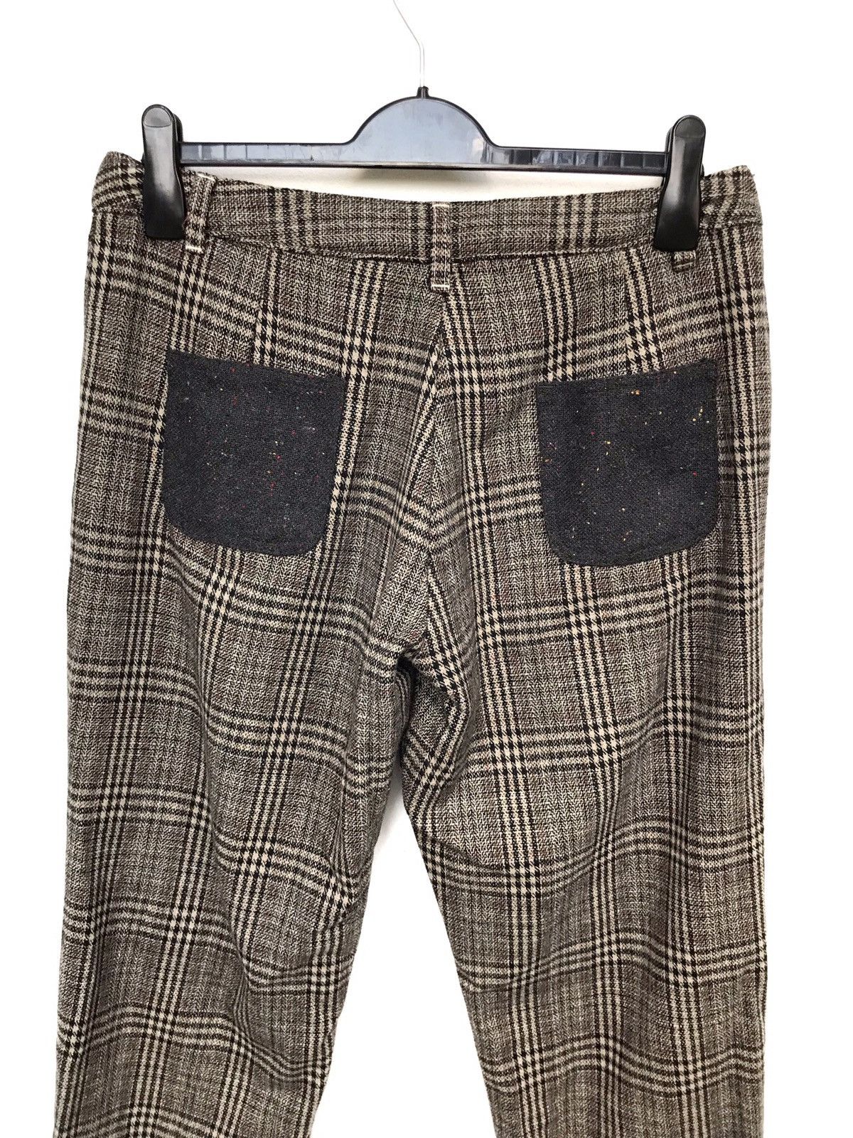 Japanese Brand Japanese Brand Soulberry Checkered Wool Pants Size US 31 - 4 Thumbnail
