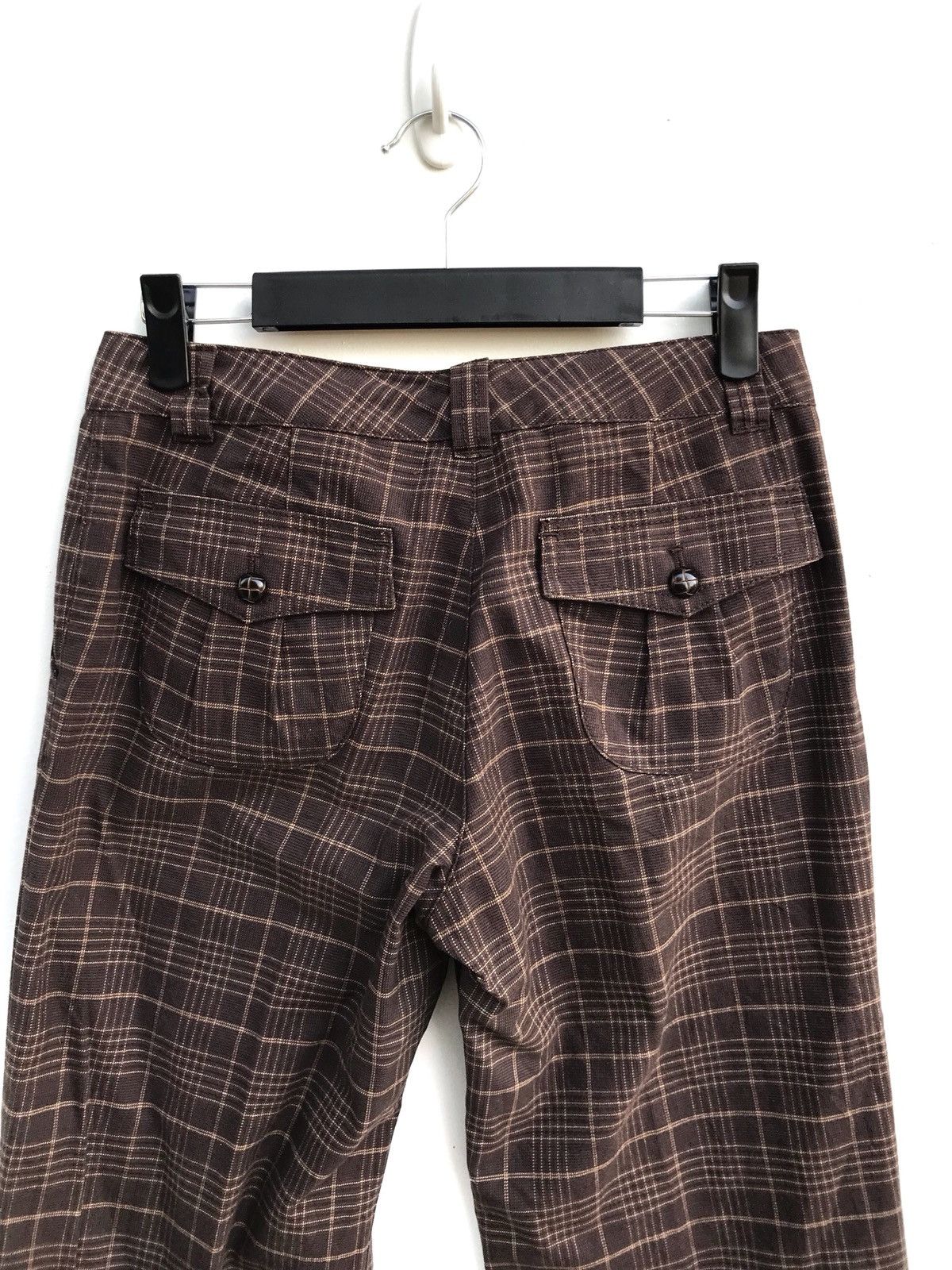 Uniqlo Uniqlo Checked Tartan Plaid Cotton Pants Size US 27 - 5 Thumbnail