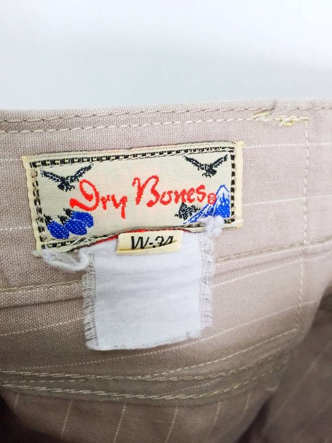 Dry Bones × Japanese Brand Japanese Brand Dry Bones Stripes Pants Size US 32 / EU 48 - 5 Thumbnail