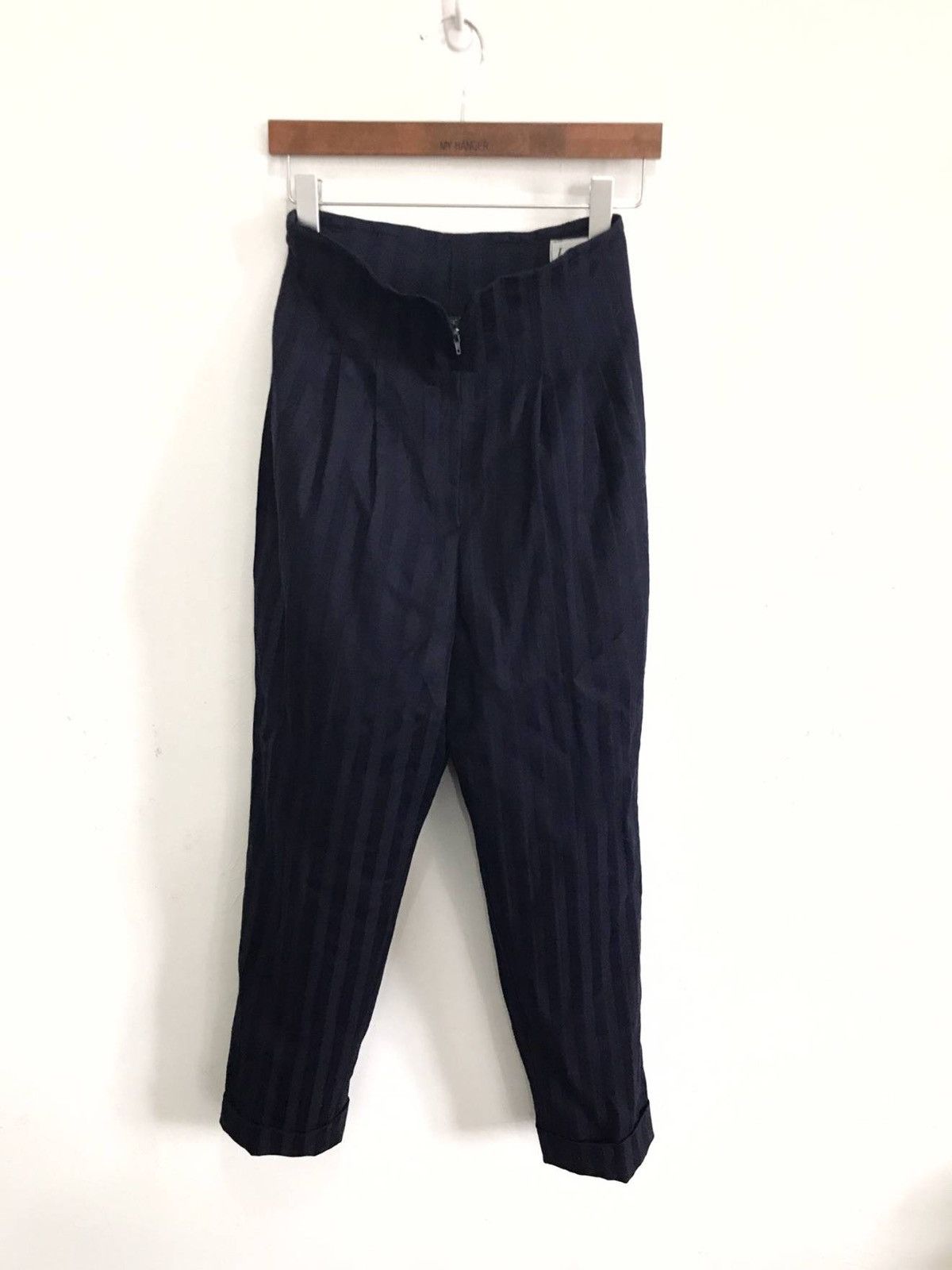 Japanese Brand × Vintage Vintage Japanese Brand Stripes Pants Size US 26 / EU 42 - 2 Thumbnail