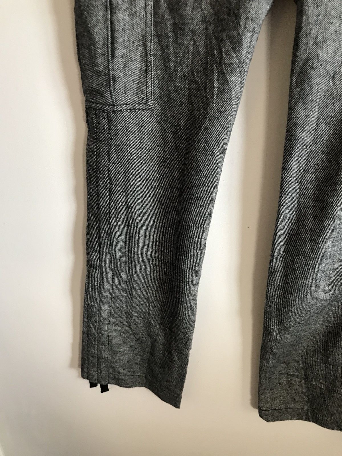 Designer × Japanese Brand Japanese Brand Feminist Cargo Wool Boiled Trousers Pants Size US 28 / EU 44 - 6 Thumbnail