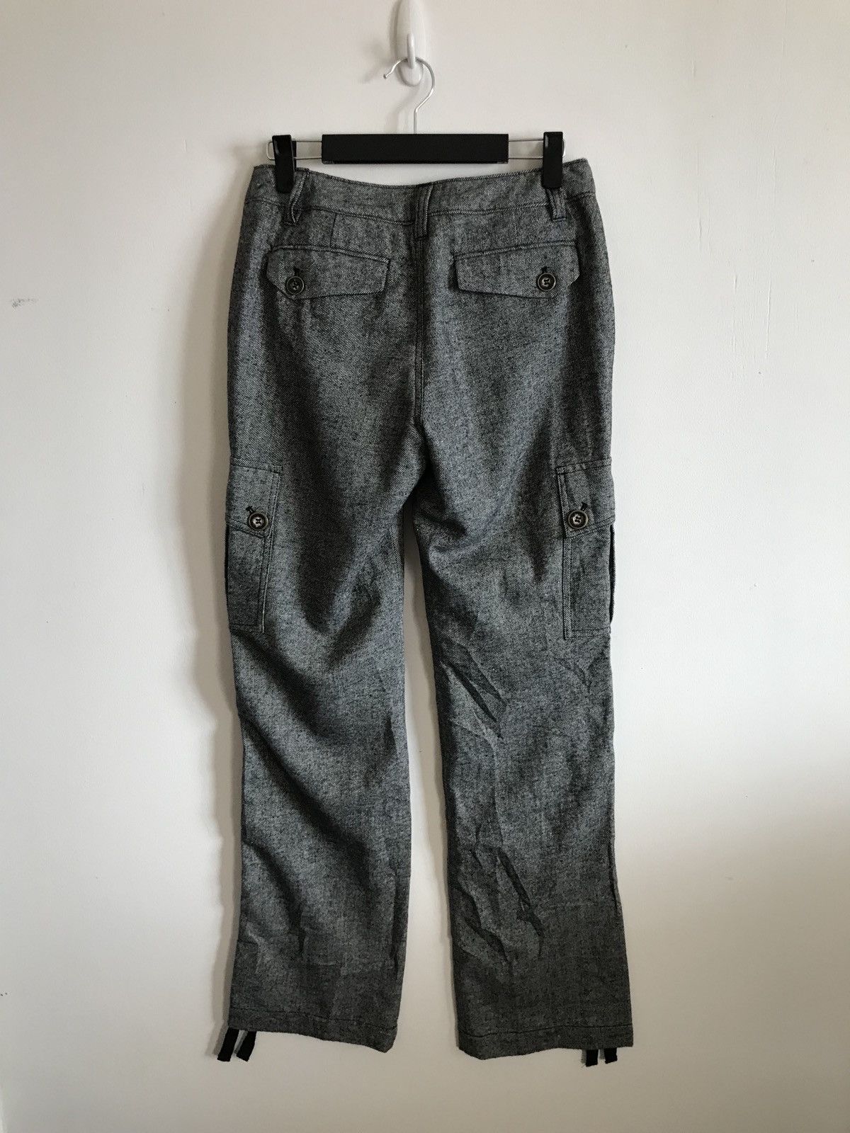 Designer × Japanese Brand Japanese Brand Feminist Cargo Wool Boiled Trousers Pants Size US 28 / EU 44 - 4 Thumbnail