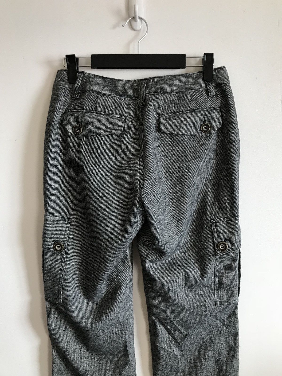 Designer × Japanese Brand Japanese Brand Feminist Cargo Wool Boiled Trousers Pants Size US 28 / EU 44 - 5 Thumbnail