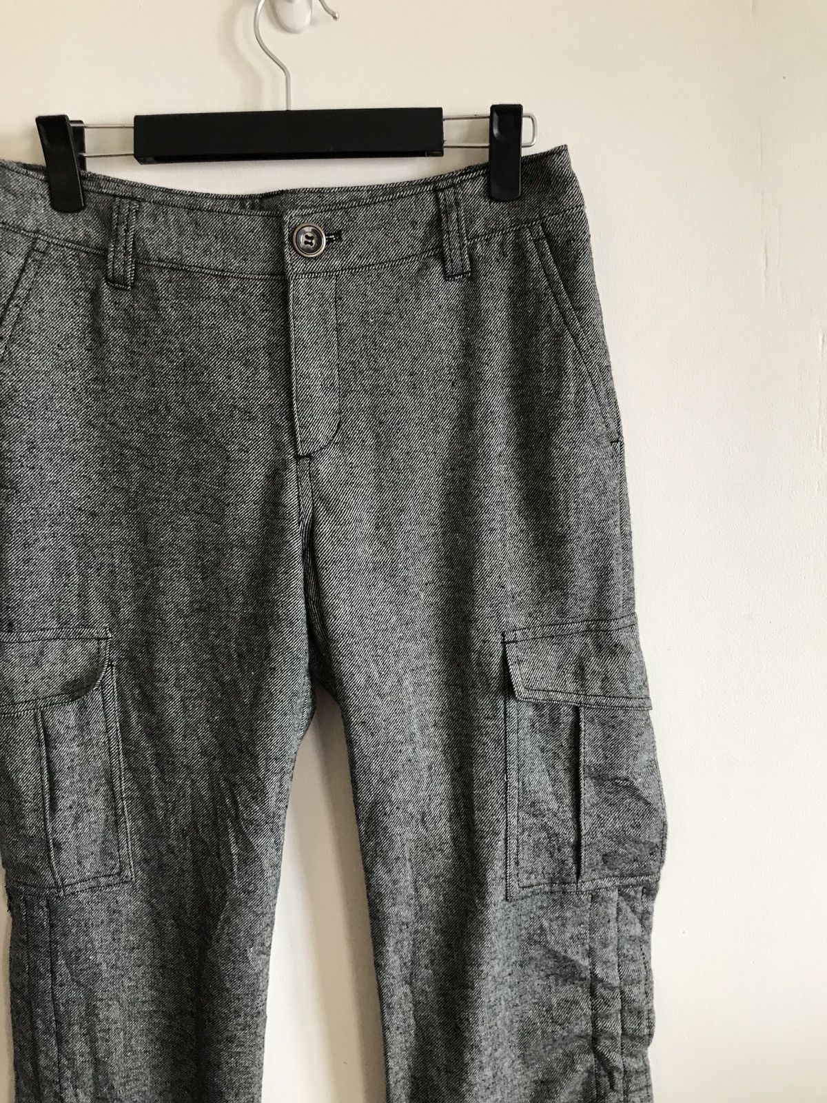 Designer × Japanese Brand Japanese Brand Feminist Cargo Wool Boiled Trousers Pants Size US 28 / EU 44 - 1 Thumbnail