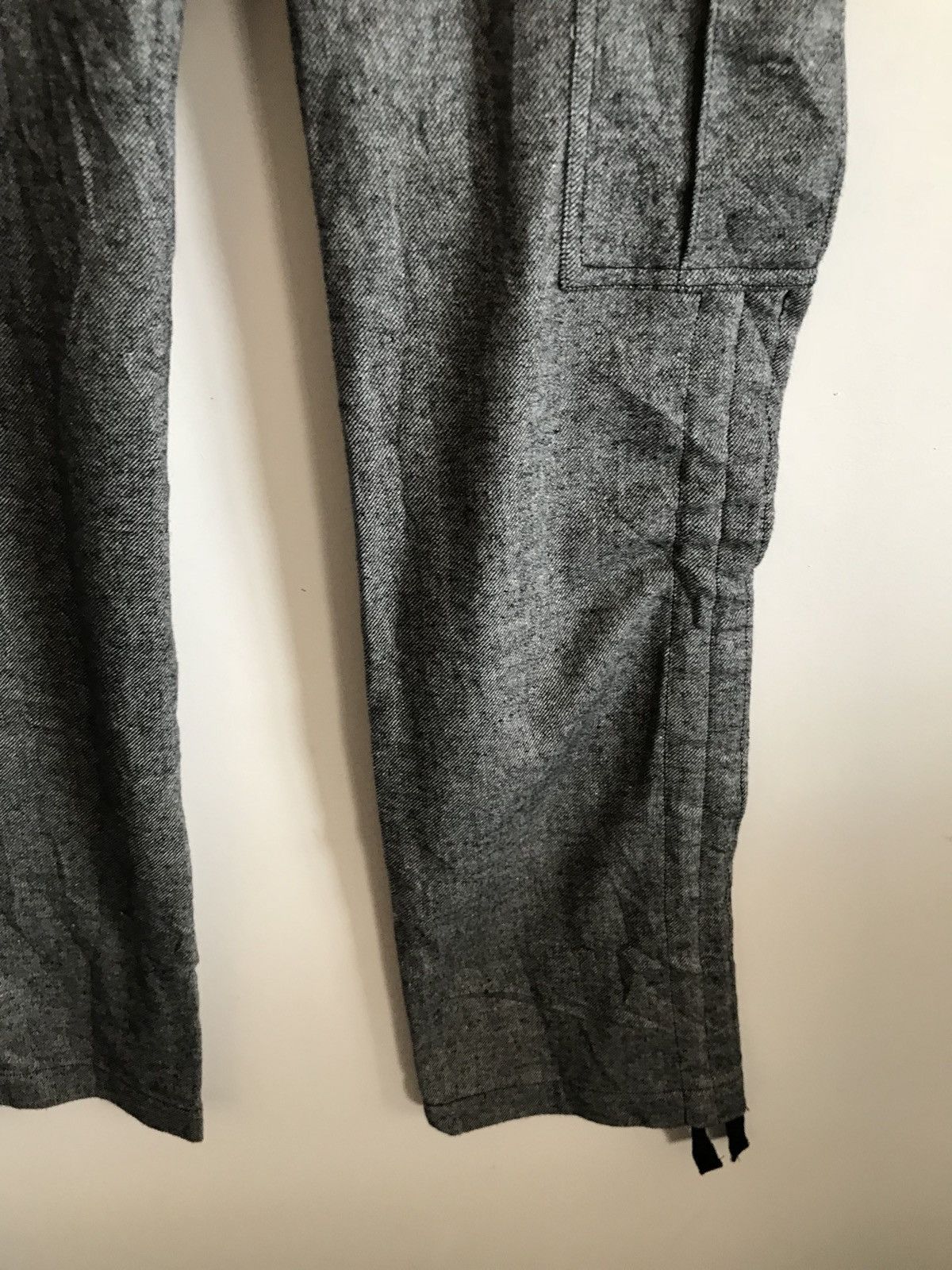 Designer × Japanese Brand Japanese Brand Feminist Cargo Wool Boiled Trousers Pants Size US 28 / EU 44 - 7 Thumbnail