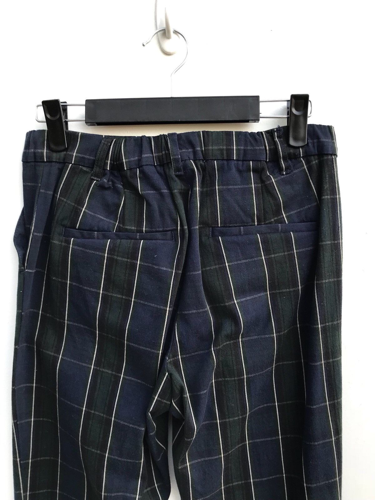 Global Work × Japanese Brand Global Work Checked Plaid Cropped Pants Size US 26 / EU 42 - 5 Thumbnail