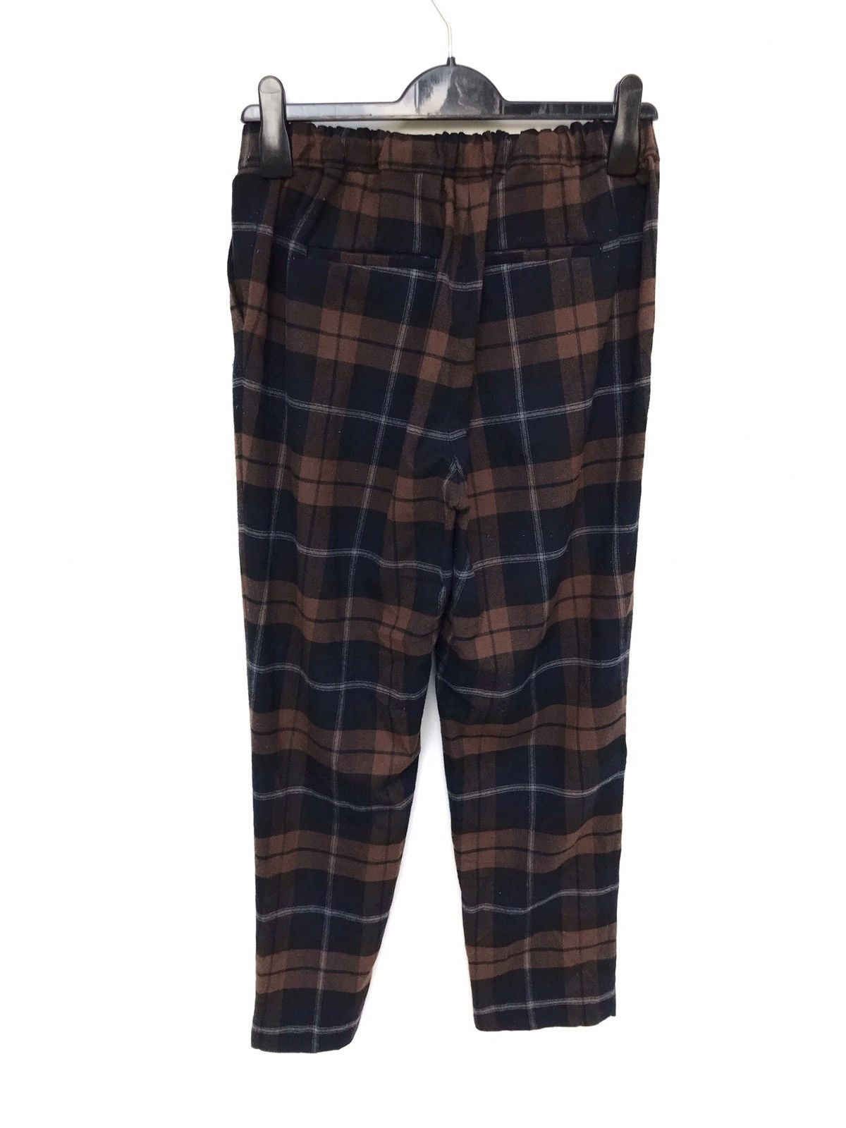 Global Work × Japanese Brand Japanese Brand Global Work Checkered Plaid Cropped Pants Size US 27 - 2 Thumbnail