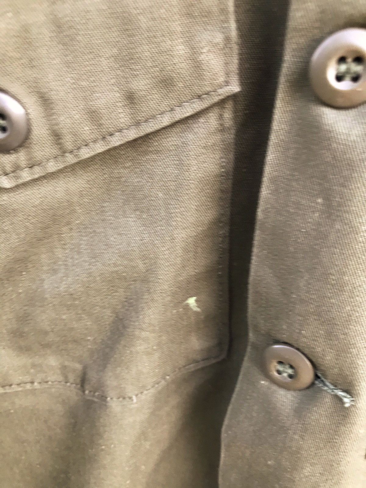 Vintage Vintage U.S Army Custom Light Button Shirts Jacket Size US M / EU 48-50 / 2 - 7 Thumbnail