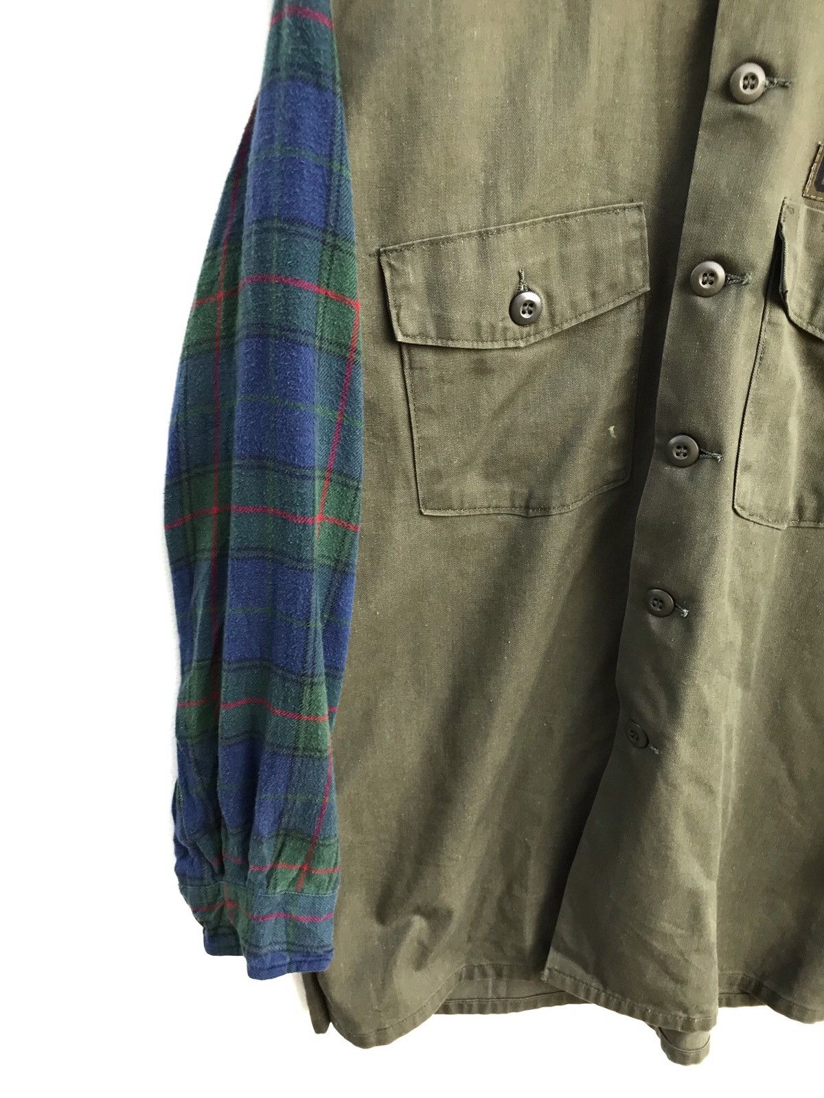 Vintage Vintage U.S Army Custom Light Button Shirts Jacket Size US M / EU 48-50 / 2 - 5 Thumbnail