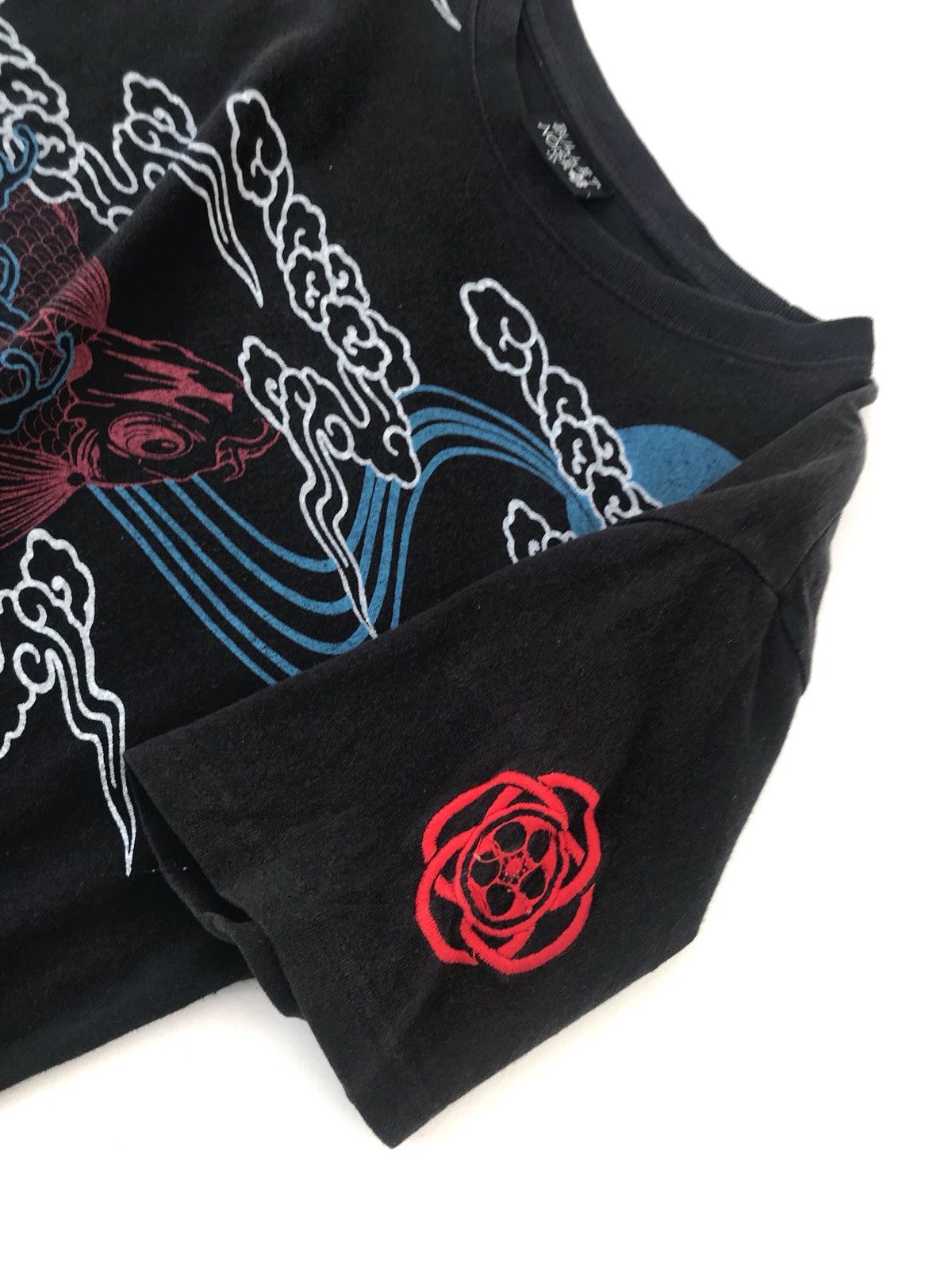Japanese Brand Japanese Brand Bullet Noise Koi Fish Sukajan T-Shirt Size US M / EU 48-50 / 2 - 5 Thumbnail