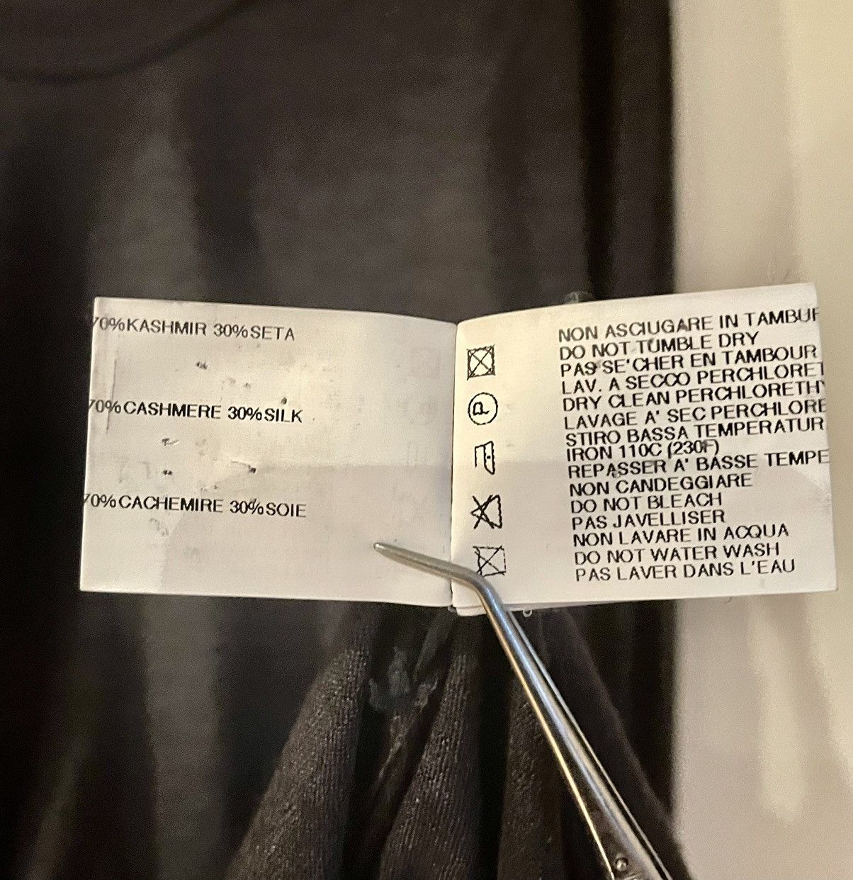 Rick Owens Cachemire Sweather Size US S / EU 44-46 / 1 - 5 Thumbnail