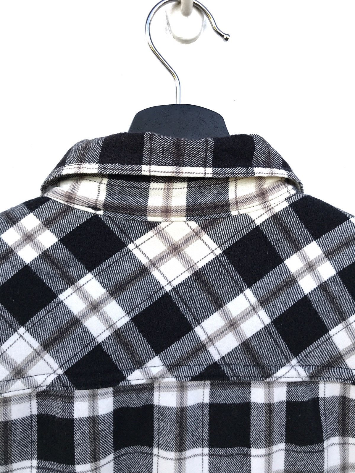 Flannel × Japanese Brand Japanese Brand Freude Checkered Shirts Jacket Fleece Lining Size US S / EU 44-46 / 1 - 3 Thumbnail